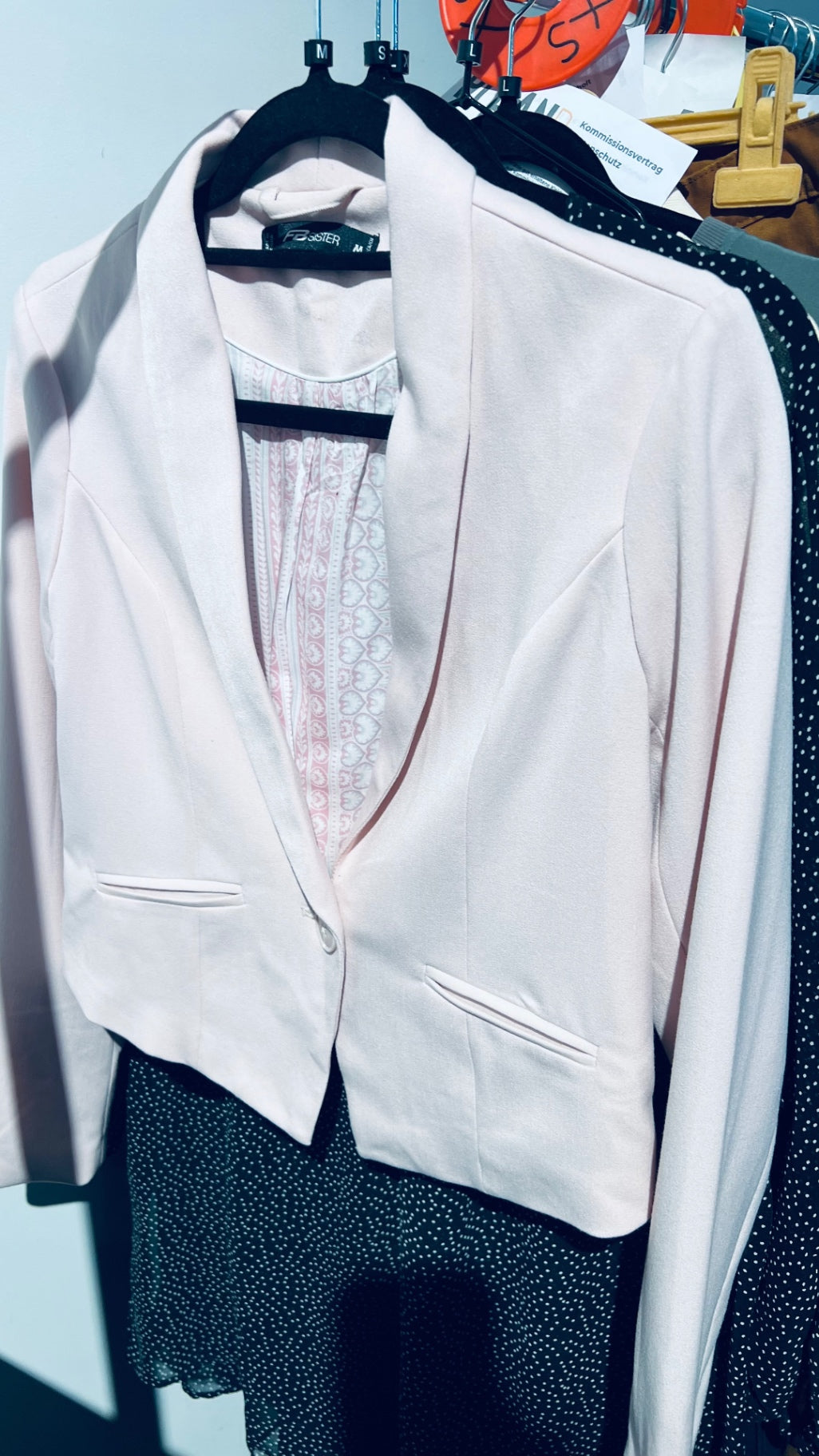FBSISTER Blazer Rosa Gr.: M