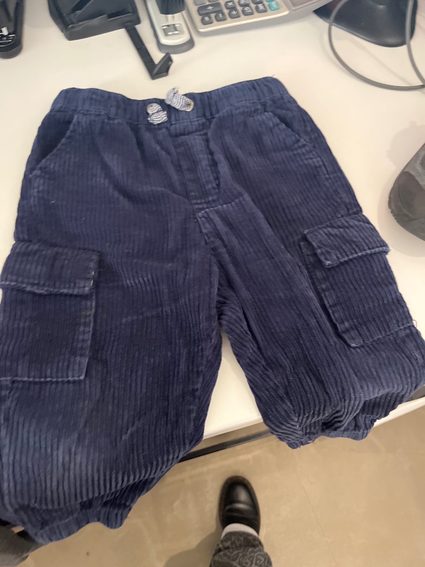 Cordhose Dunkelblau Gr.: 104