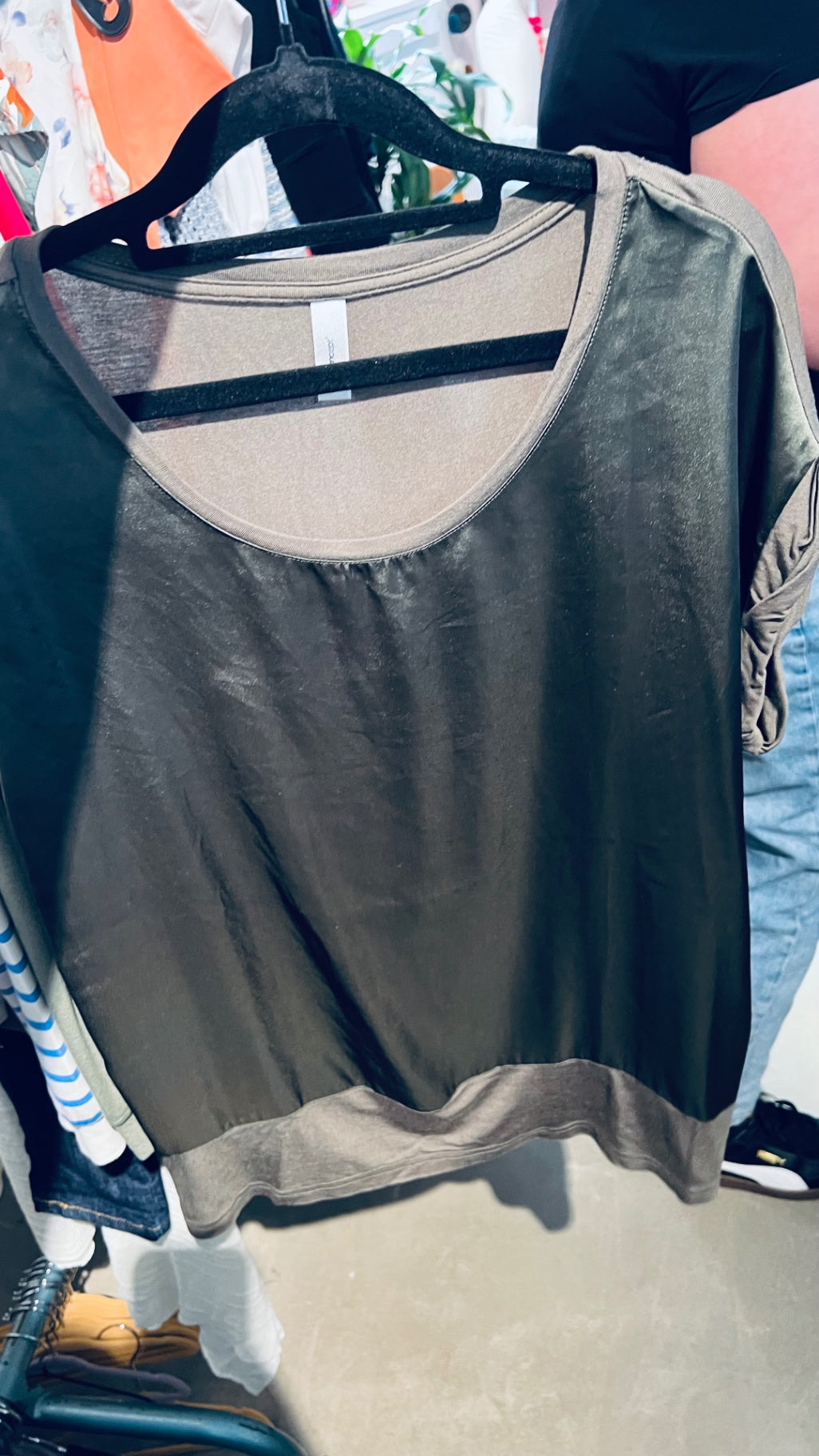 Soyaconcept T-Shirt Grün Gr.: M