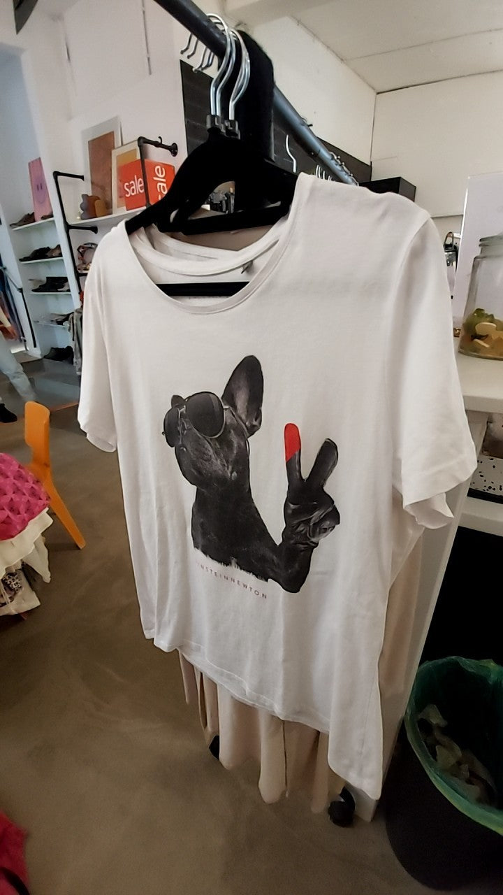 Einsteinnewton T-Shirt Weiß Gr.: L