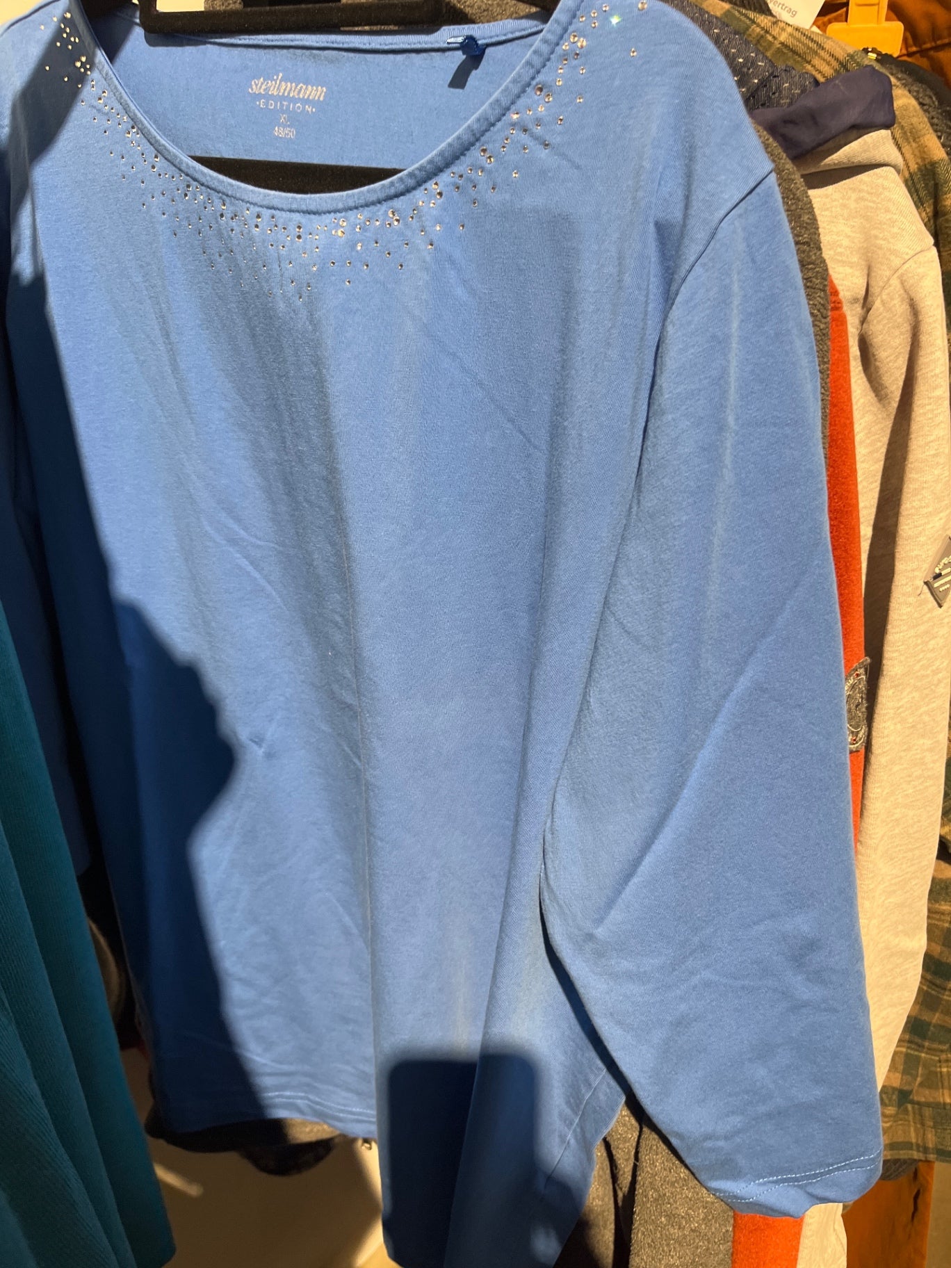 Steilmann Shirt Blau Gr.: XL