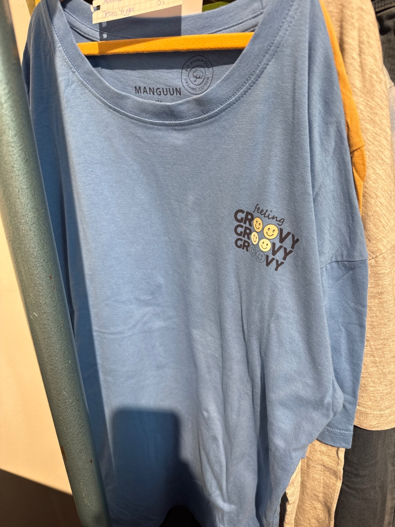 MANGUUN T-Shirt Hellblau Gr.: 164