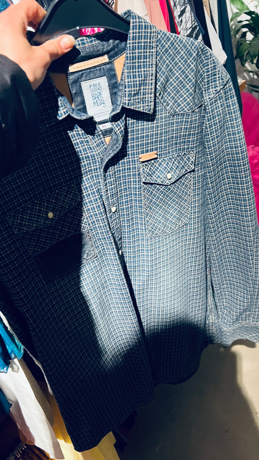 P.M.E. Legend Hemd Blau Gr.: XL