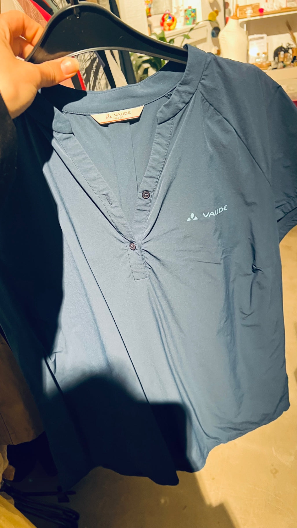 VAUDE Bluse Dunkelblau Gr.: XXL