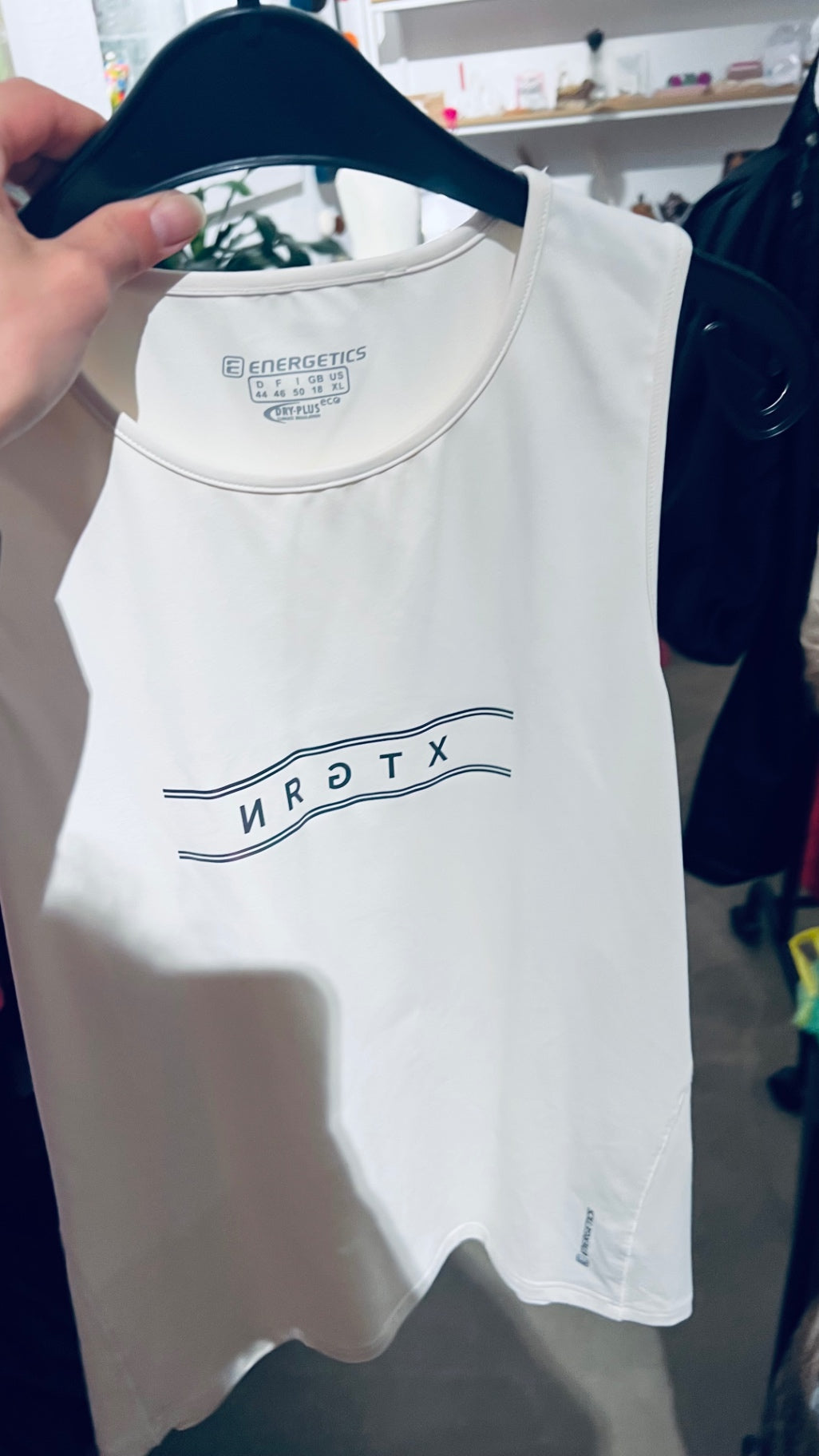 Energetics Sporttop Weiß Gr.: XL