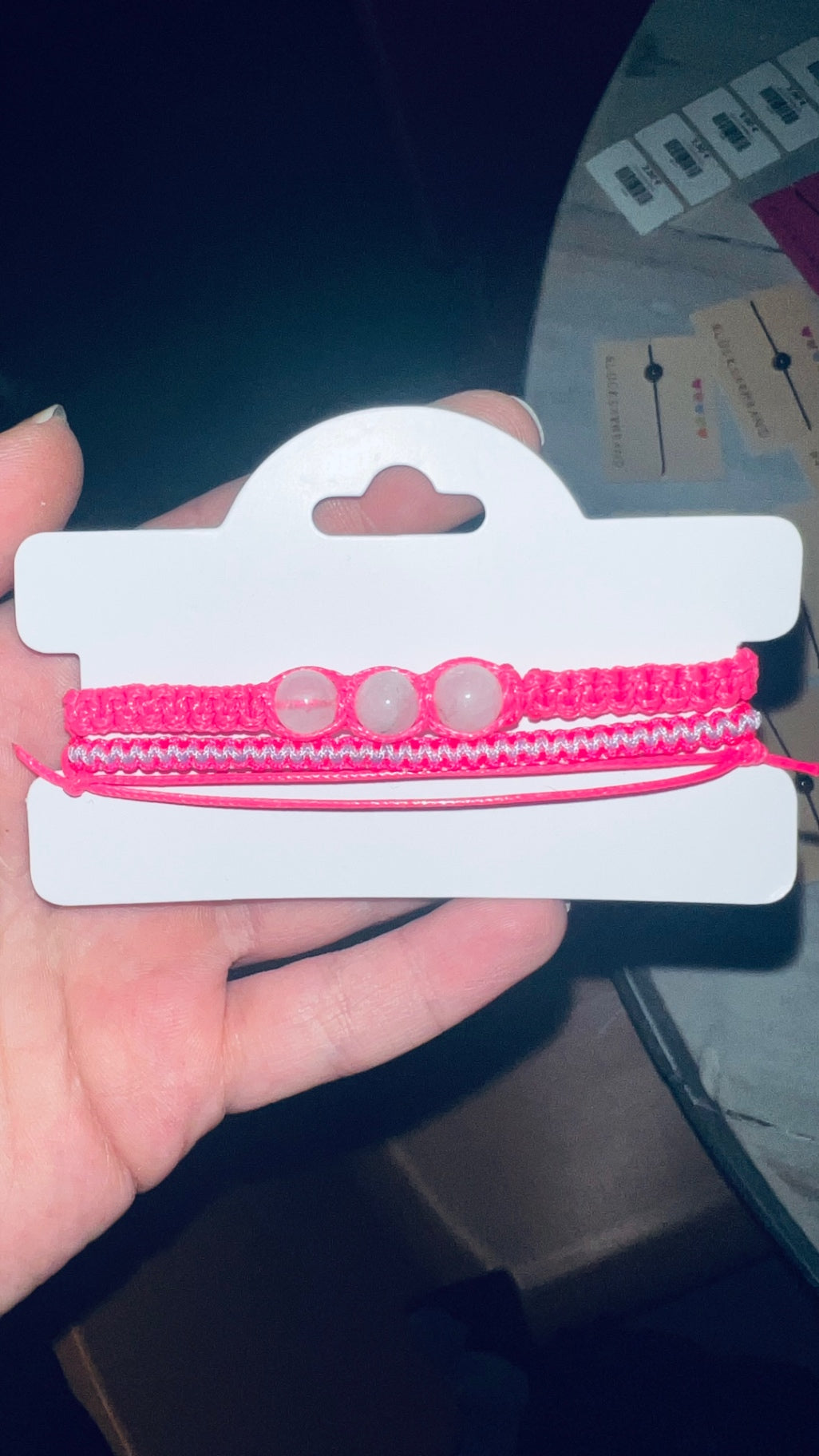 Armband SET Rosenquarz Pink