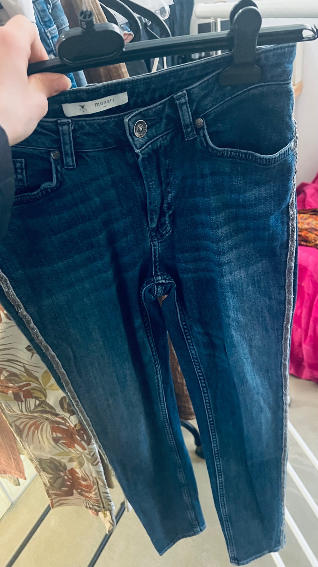 Monari Jeans Dunkelblau Gr.: S