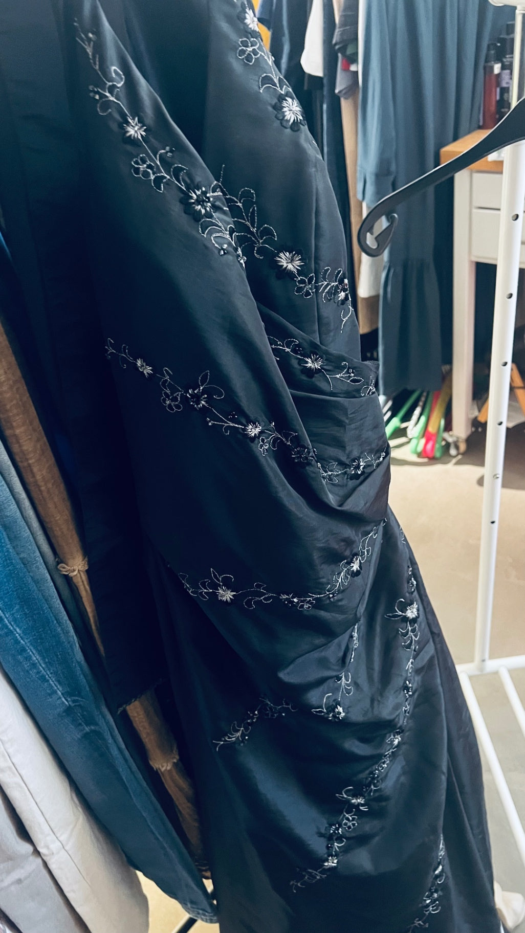 Abendkleid Schwarz Gr.: M