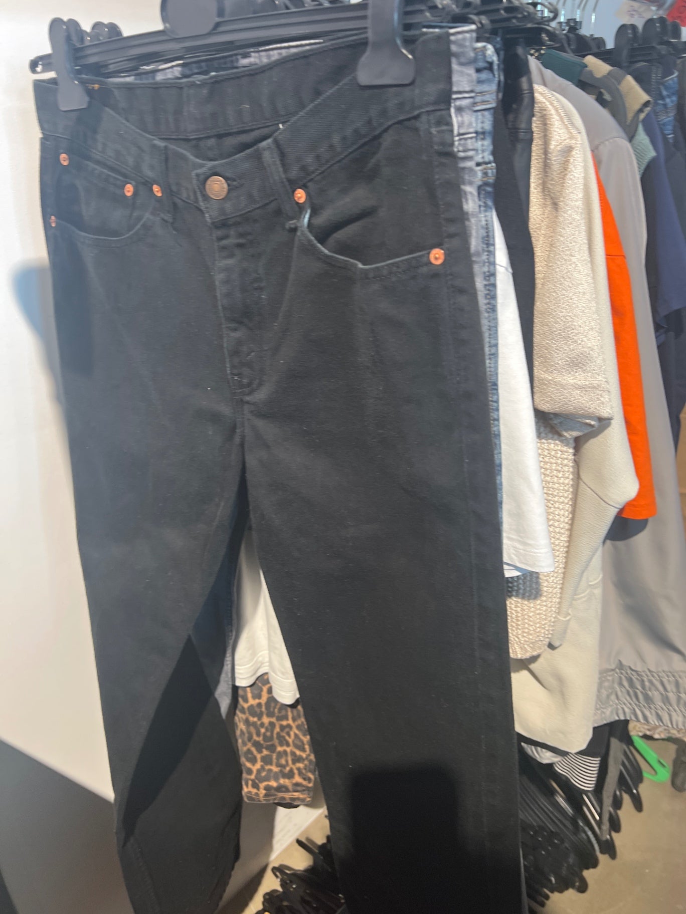 Levi's Jeans Schwarz Gr.: 33/32