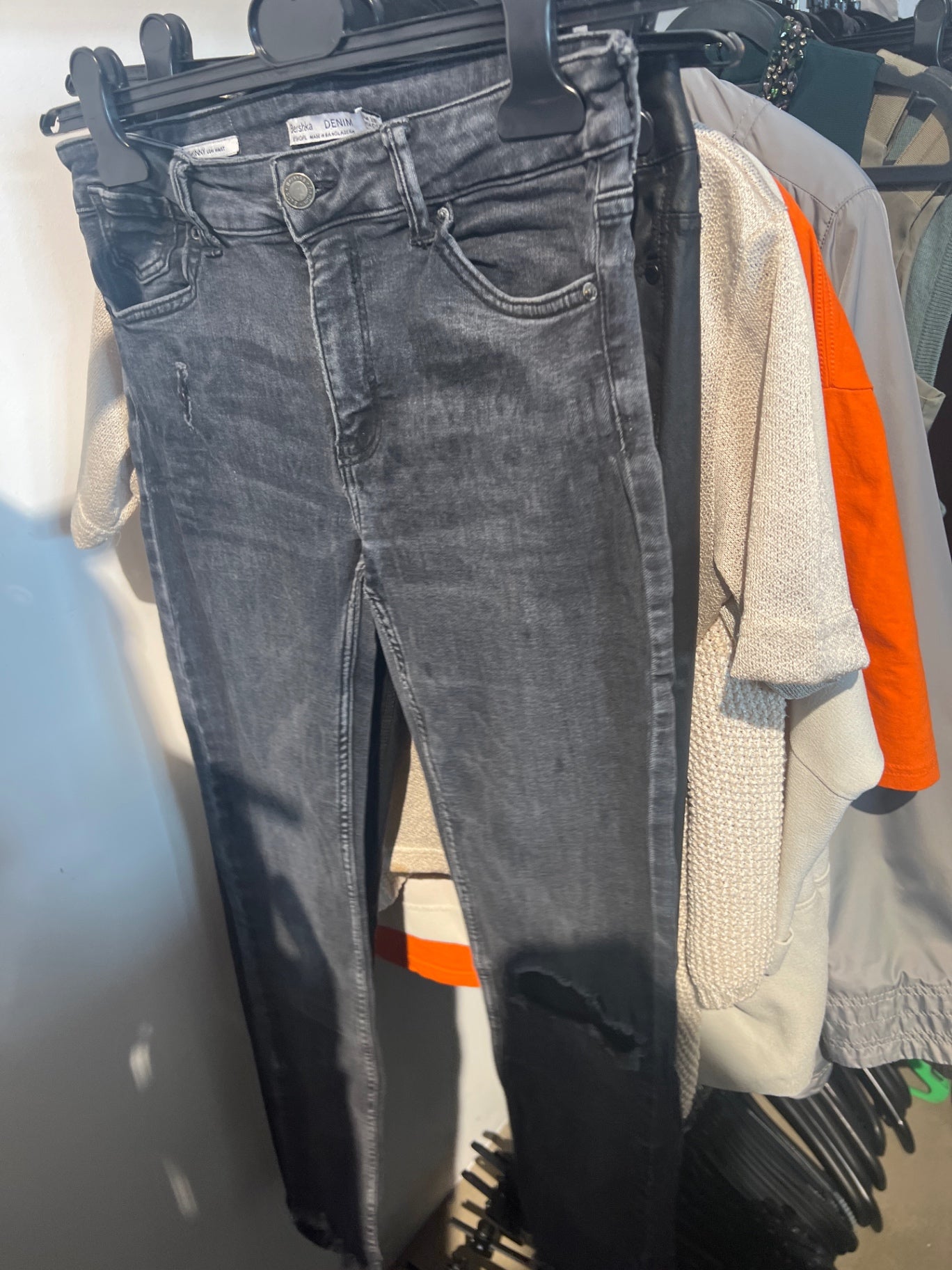 Berska Jeans Grau Gr.: M