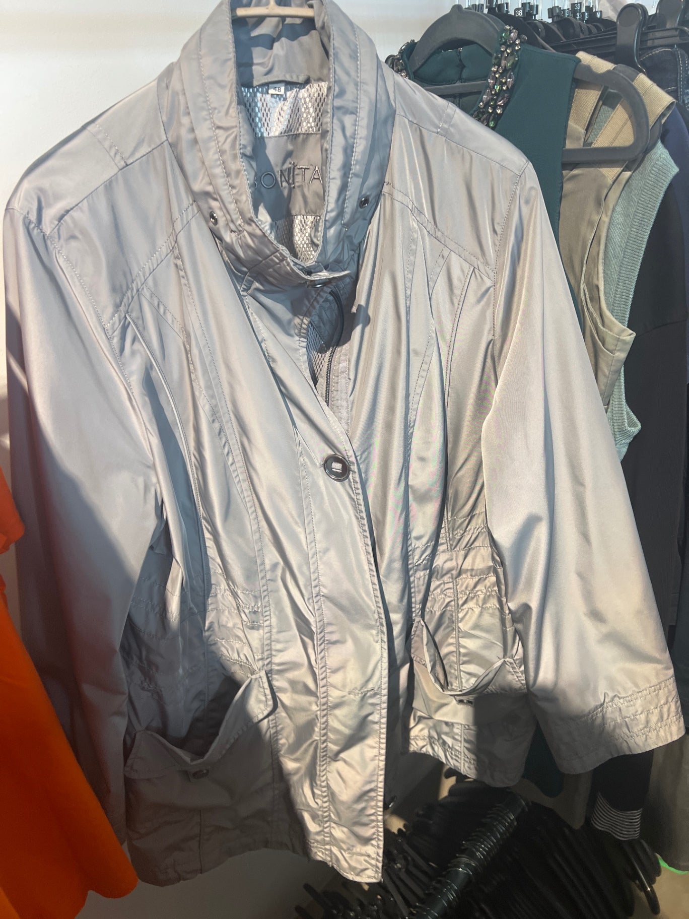 Bonita Jacke Silber Gr.: 48