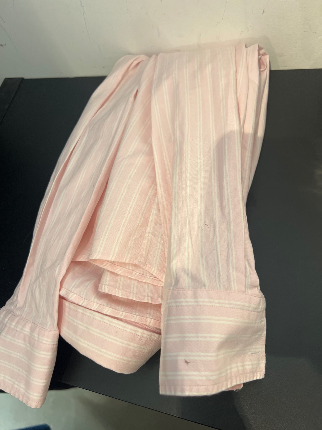 KOMPLETT VERFÄRBT Gant Hemd Rosa gestreift Gr.: XS