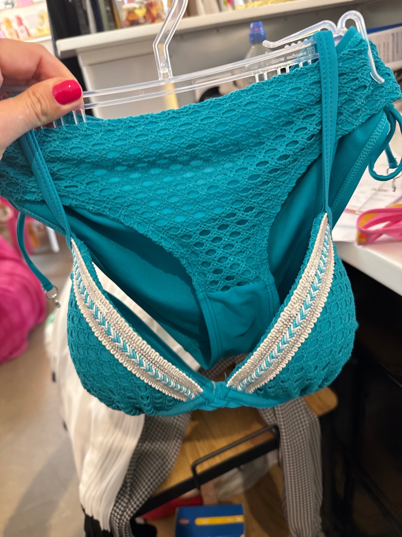 Hunkemöller Bikini Türkis Gr.: M