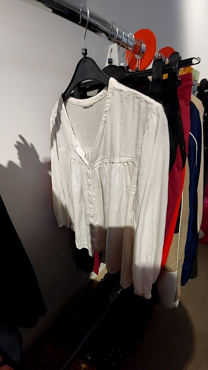 GAP Bluse Weiß m. Gebrauchssp. Gr.: XL