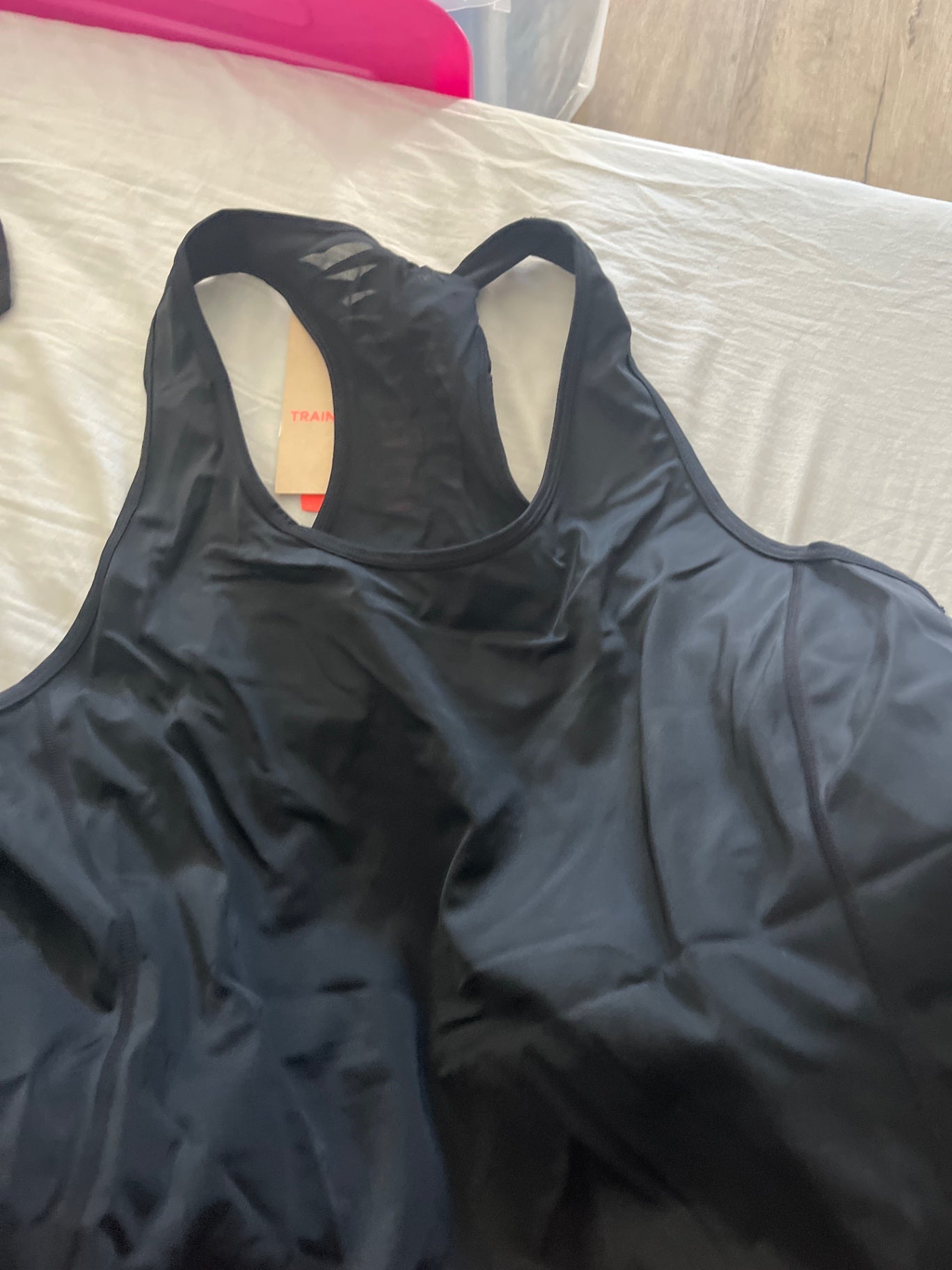 H&M Sport Top Schwarz Gr.: XL