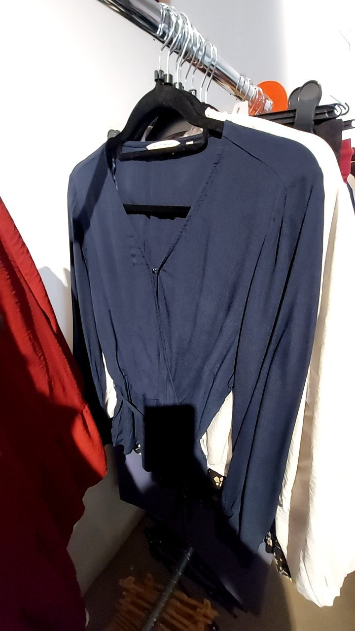 Tom Tailor Bluse Dunkelblau Gr.: XL