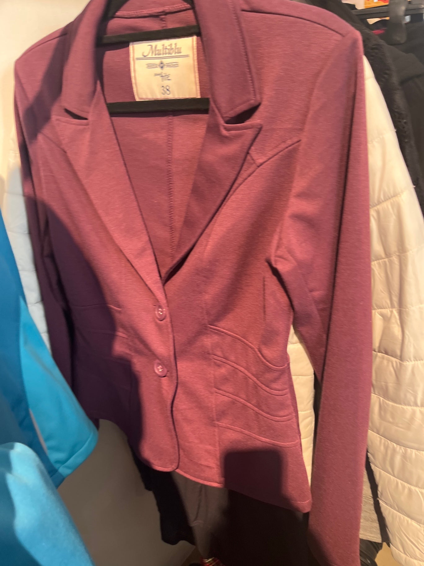 Multiblu Blazer Bordeauxrot Gr.: M