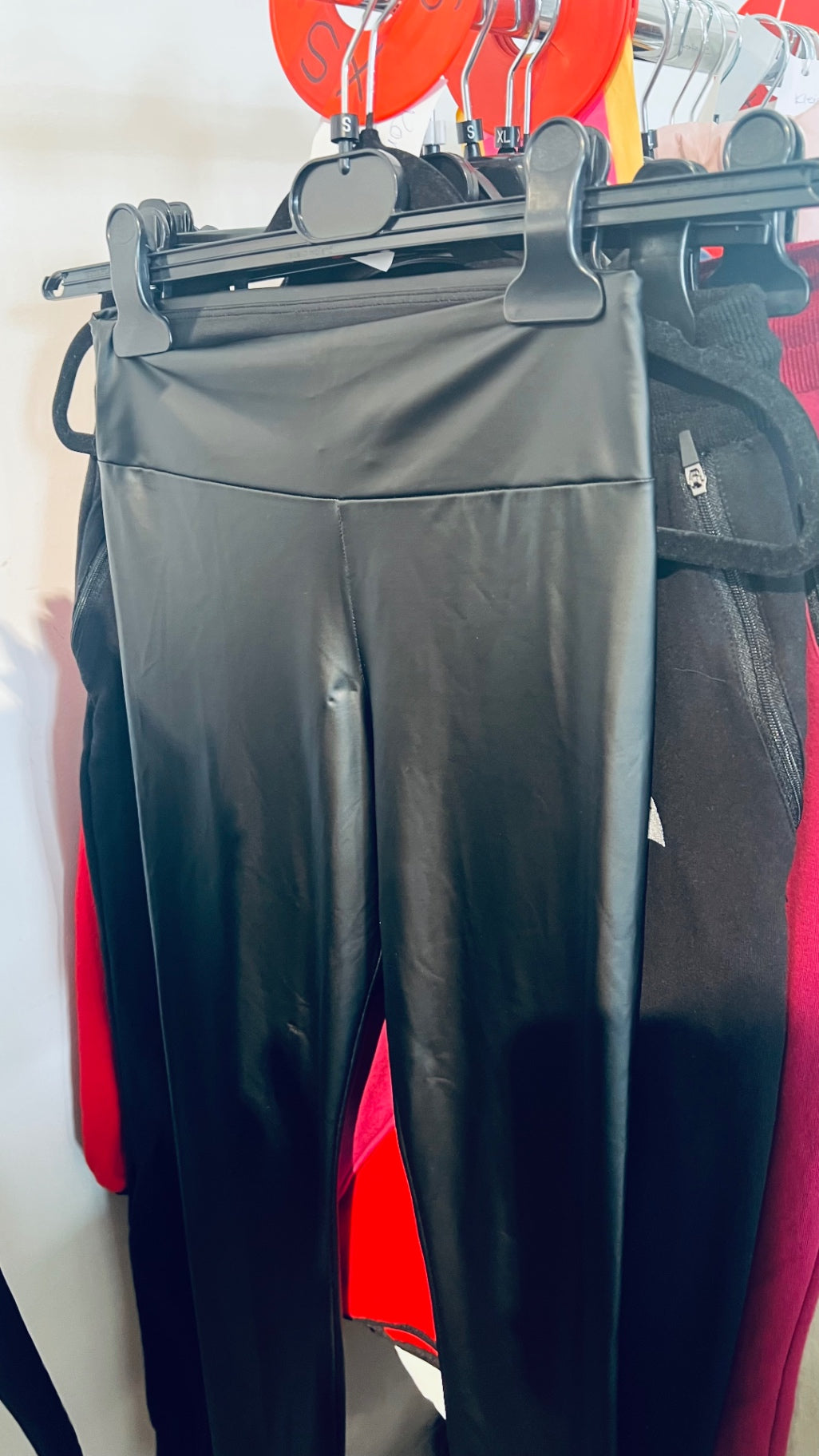 Leggings Schwarz Gr.: S