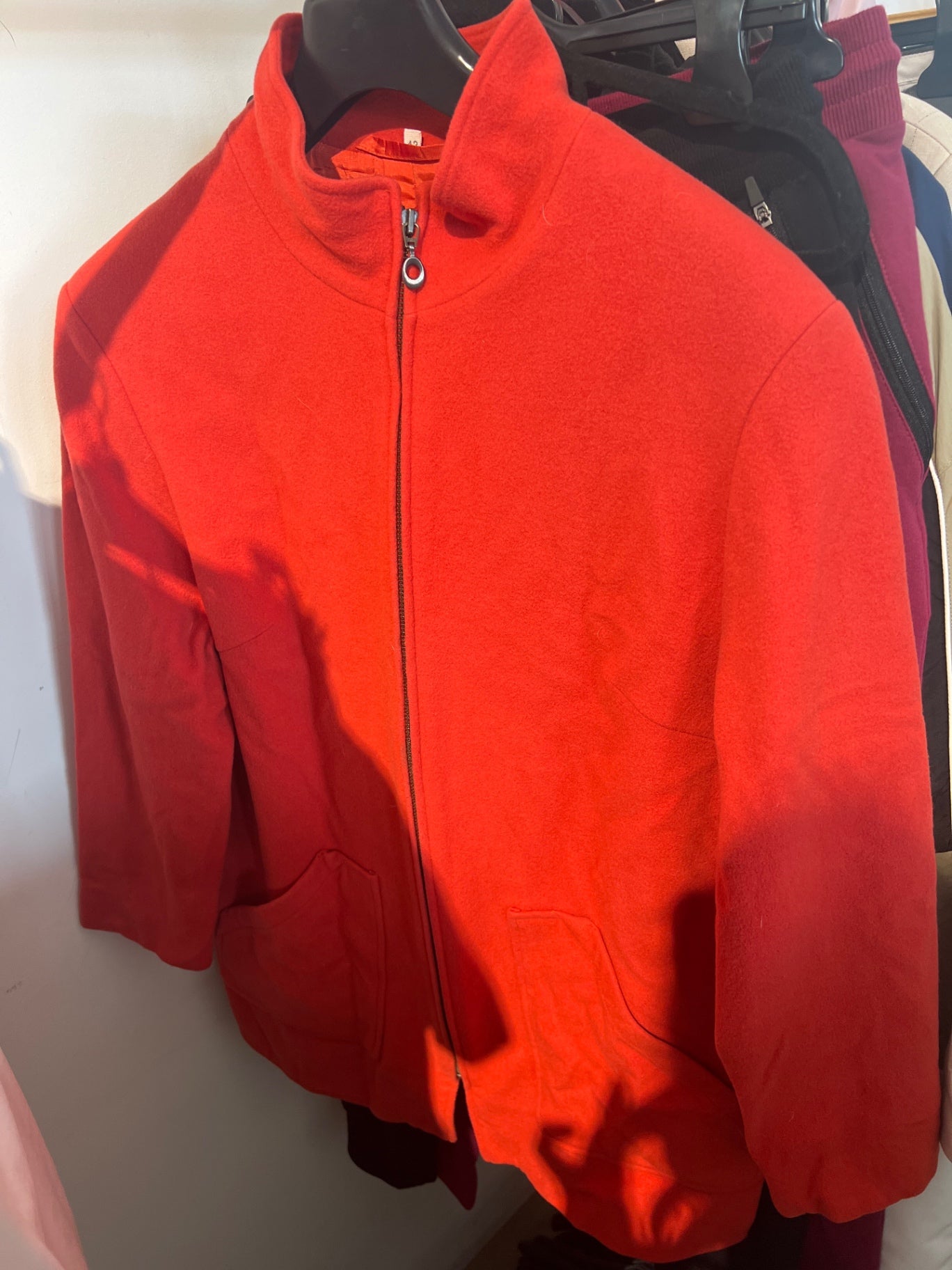 Jacke Rot Gr.: XL