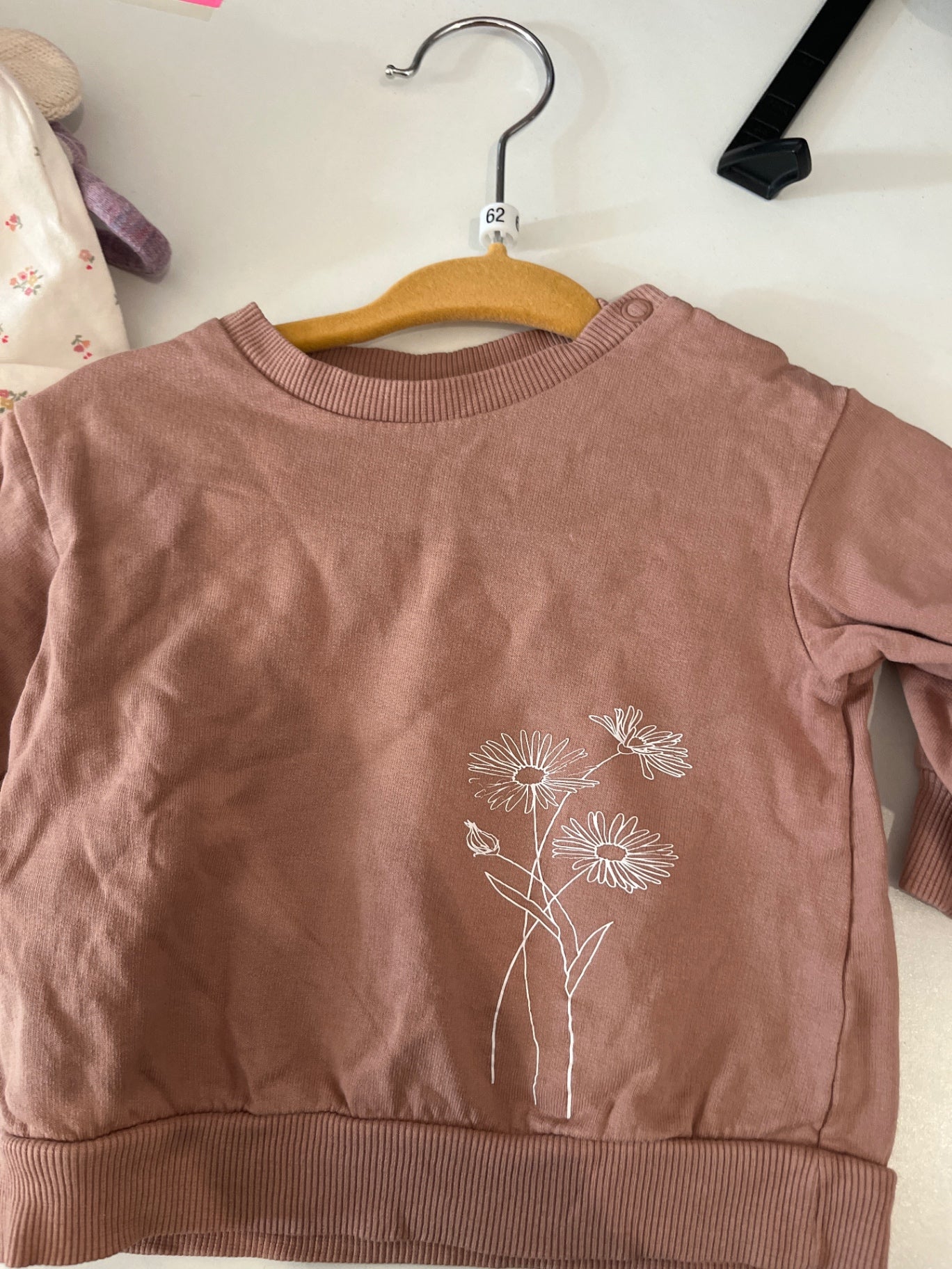 H&M Sweatshirt Rosa Gr.: 62