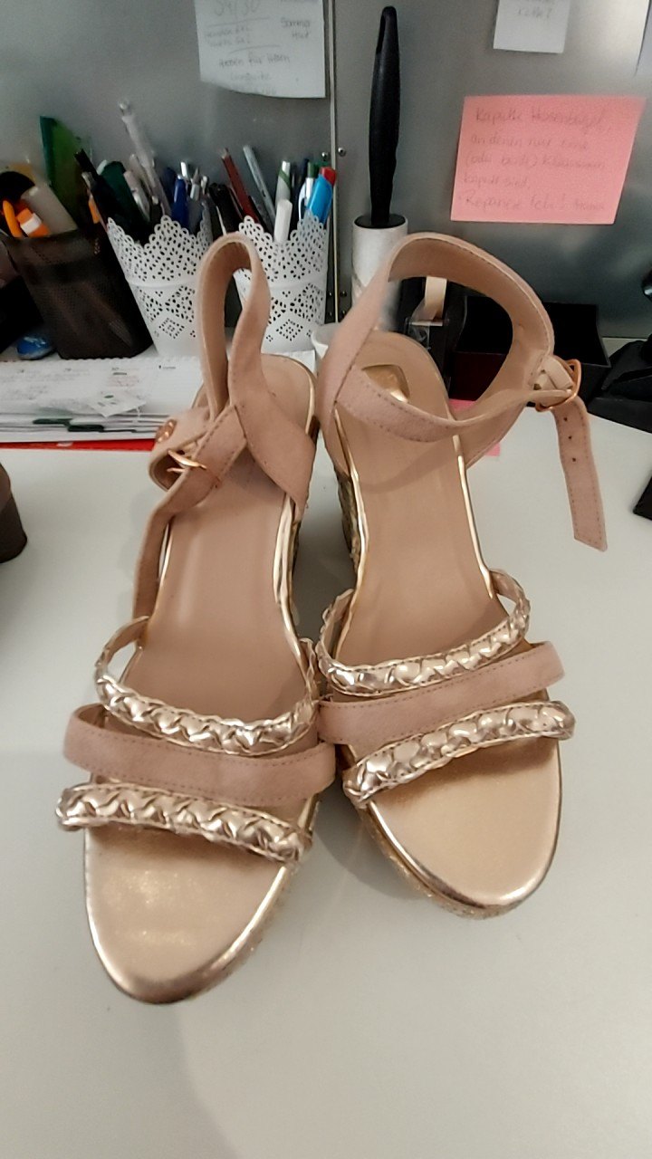Tom Tailor denim Sandalen Rosè Gr.: 39