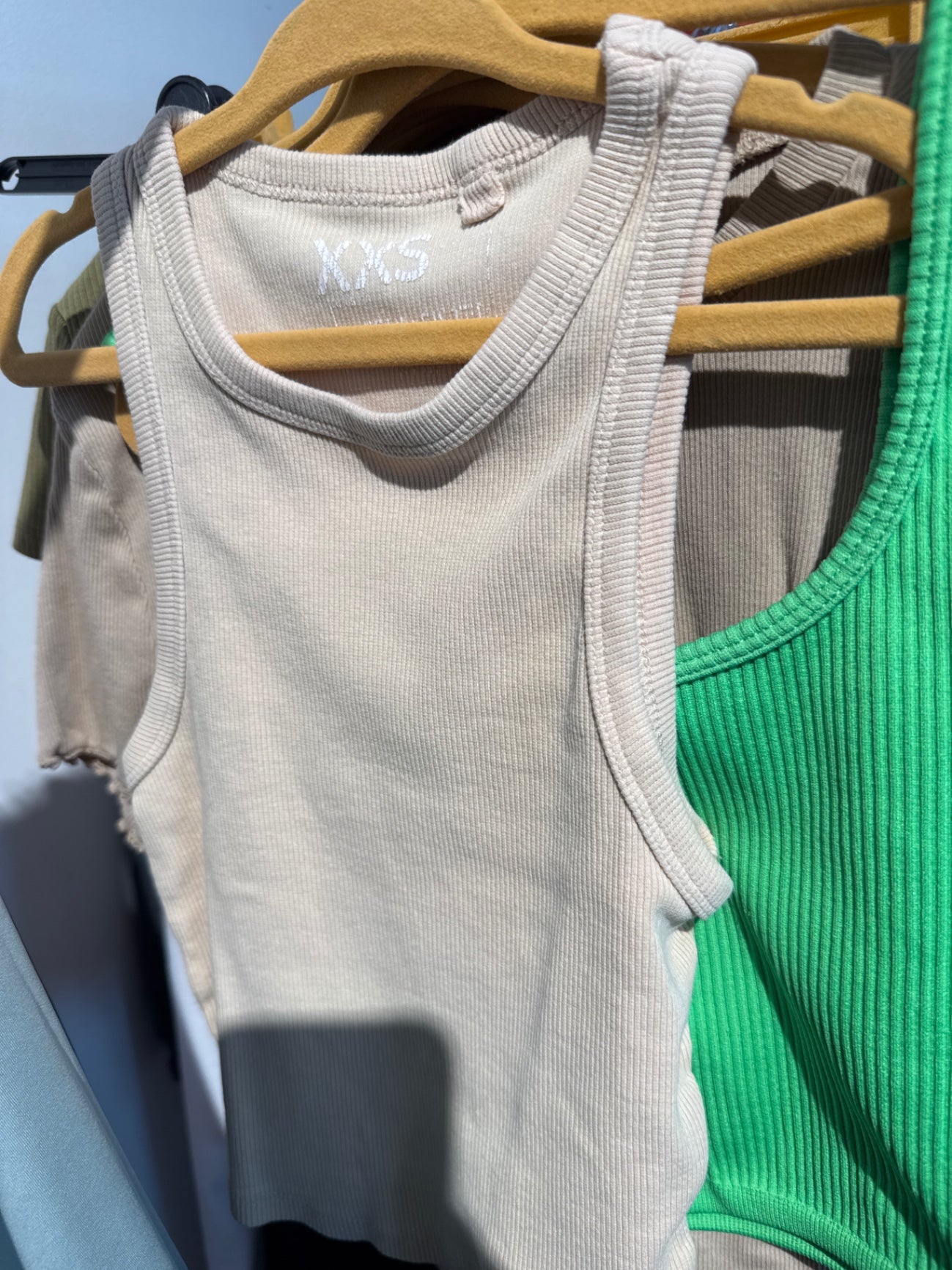 FBSISTER Top Beige Gr.: XXS