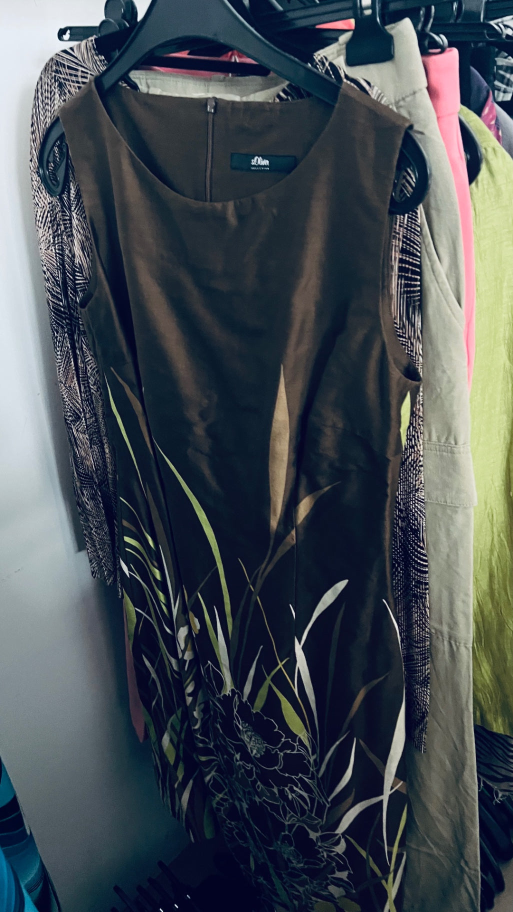 s.Oliver Kleid Dunkelbraun Gr.: M
