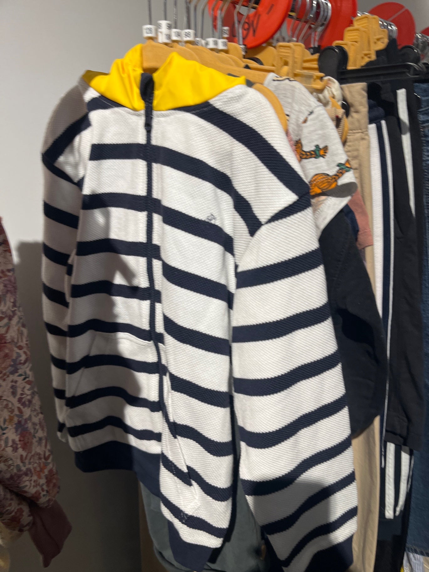 Petit Bateau Jacke Streifen weiß : 128