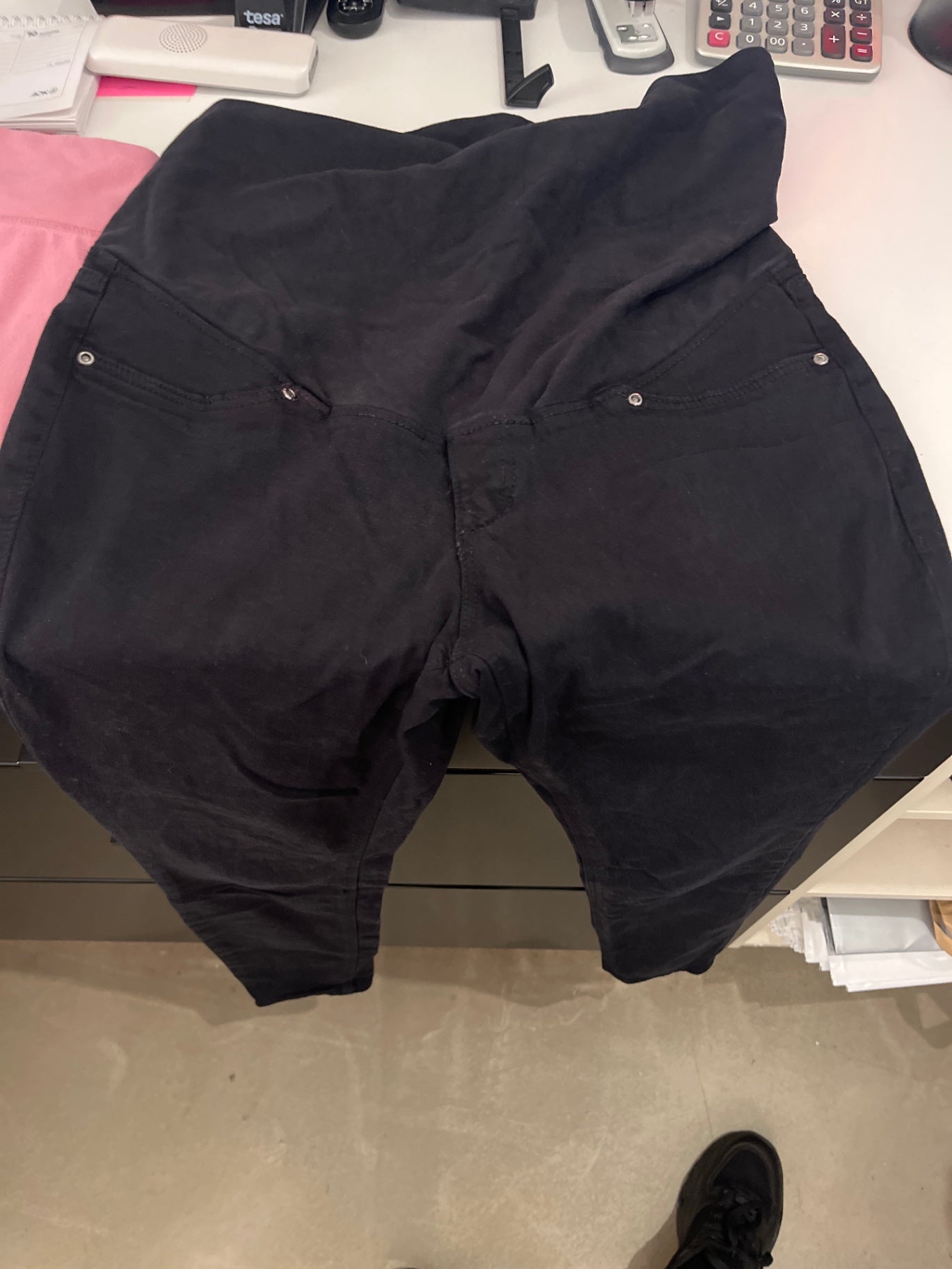 H&M Umstandshose Schwarz Gr.: M