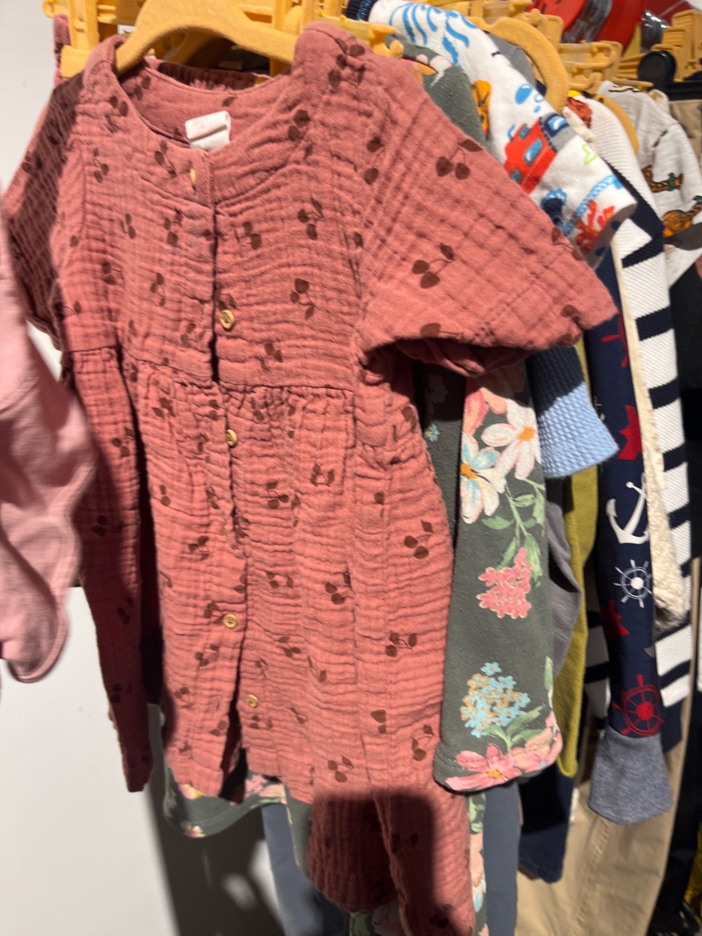 Hema Kleid Beere Gr.: 86