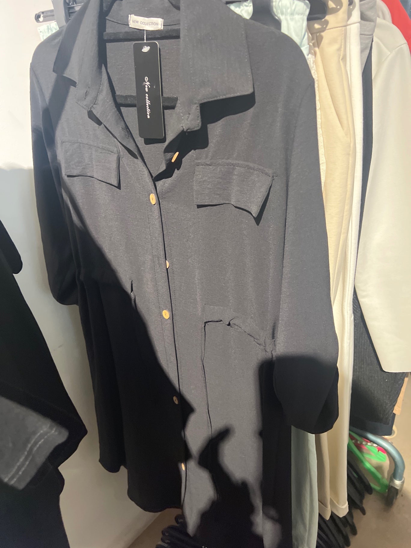 New Collection Kleid Schwarz Gr.: M