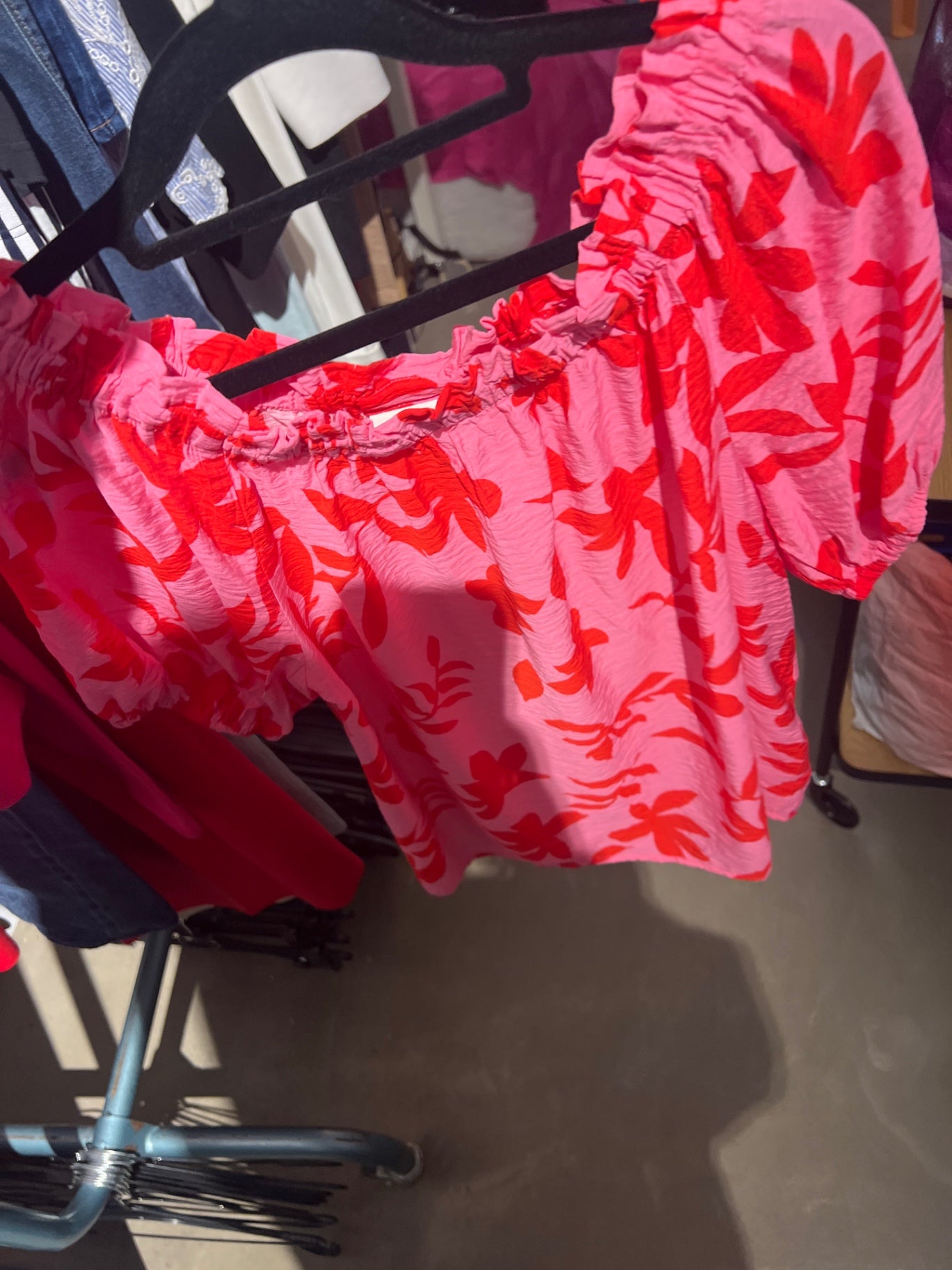 Bonprix T-Shirt Pink mit Gr.: S