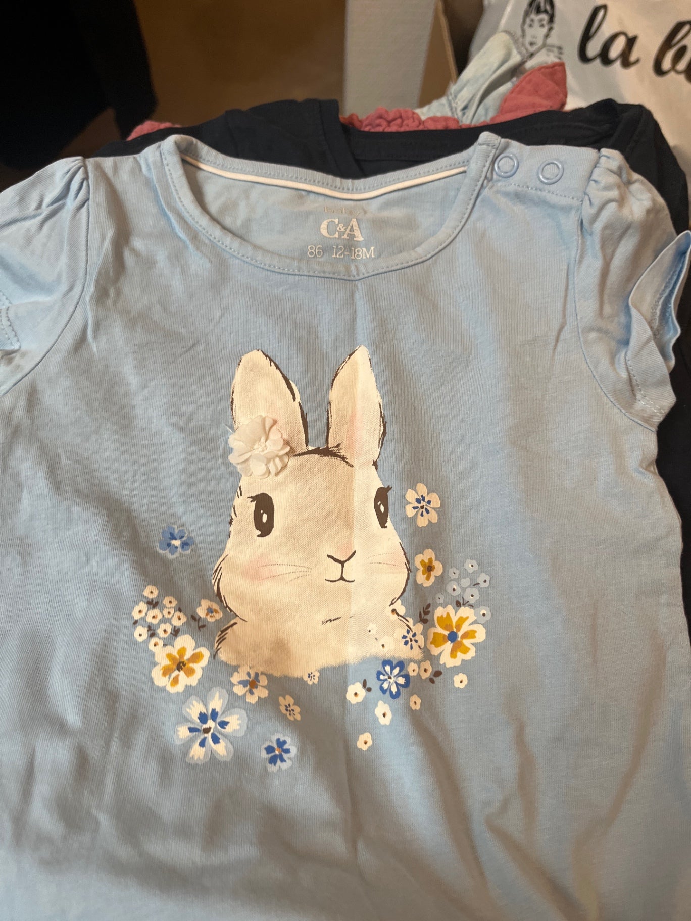 C&A T-Shirt Hellblau Gr.: 86