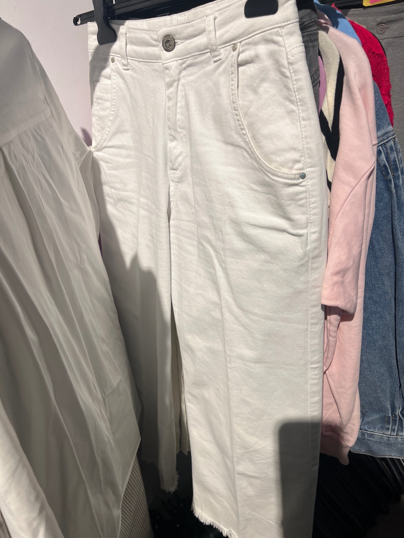 Smith & Soul Jeans Weiß Gr.: S
