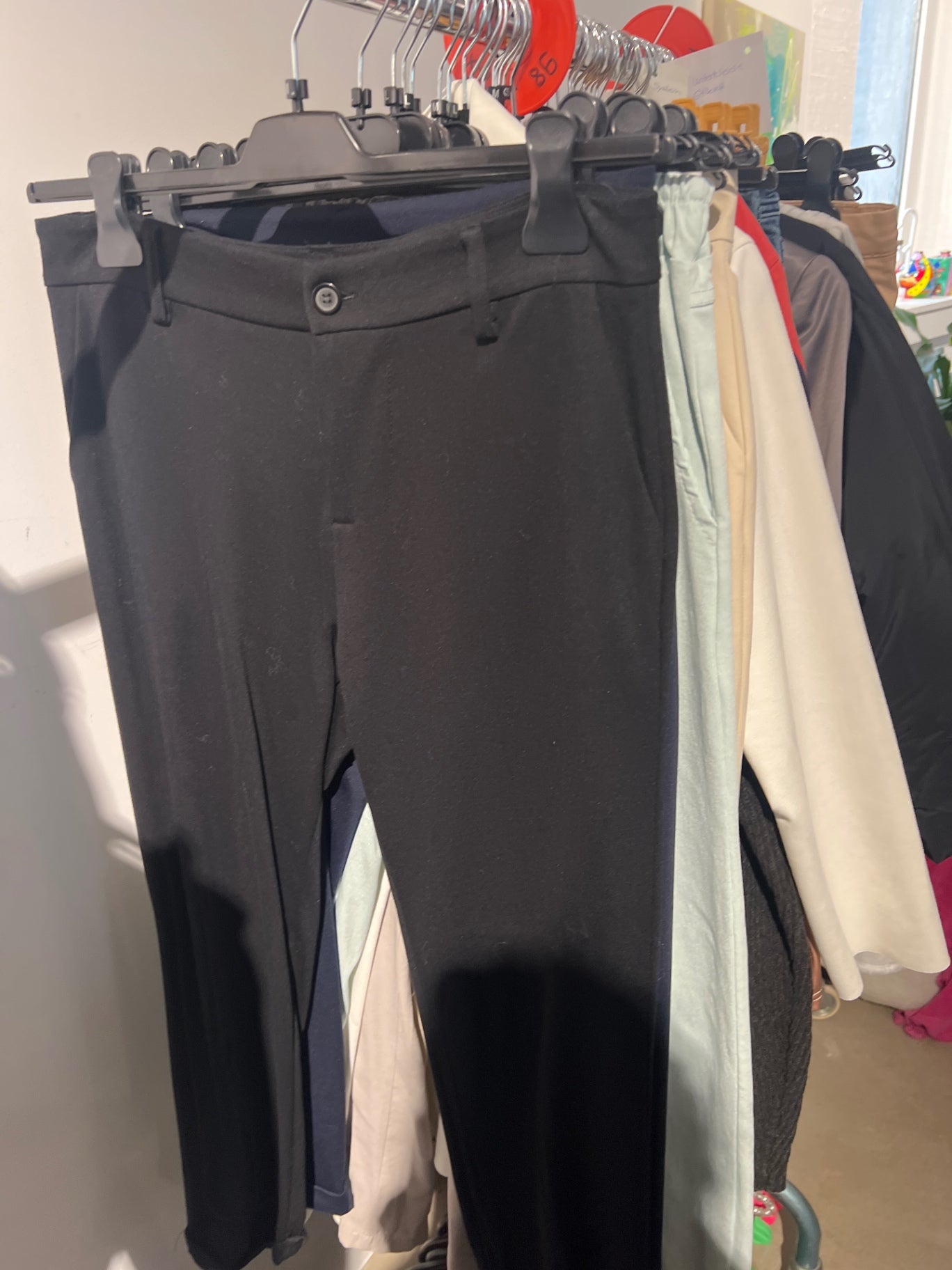Made in Italy Hose Schwarz Gr.: L