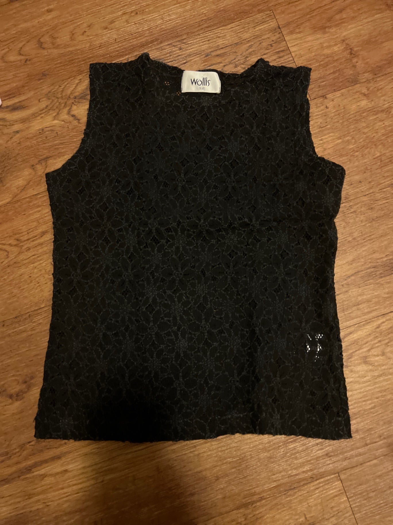 Wallis Top Schwarz Gr.: XS