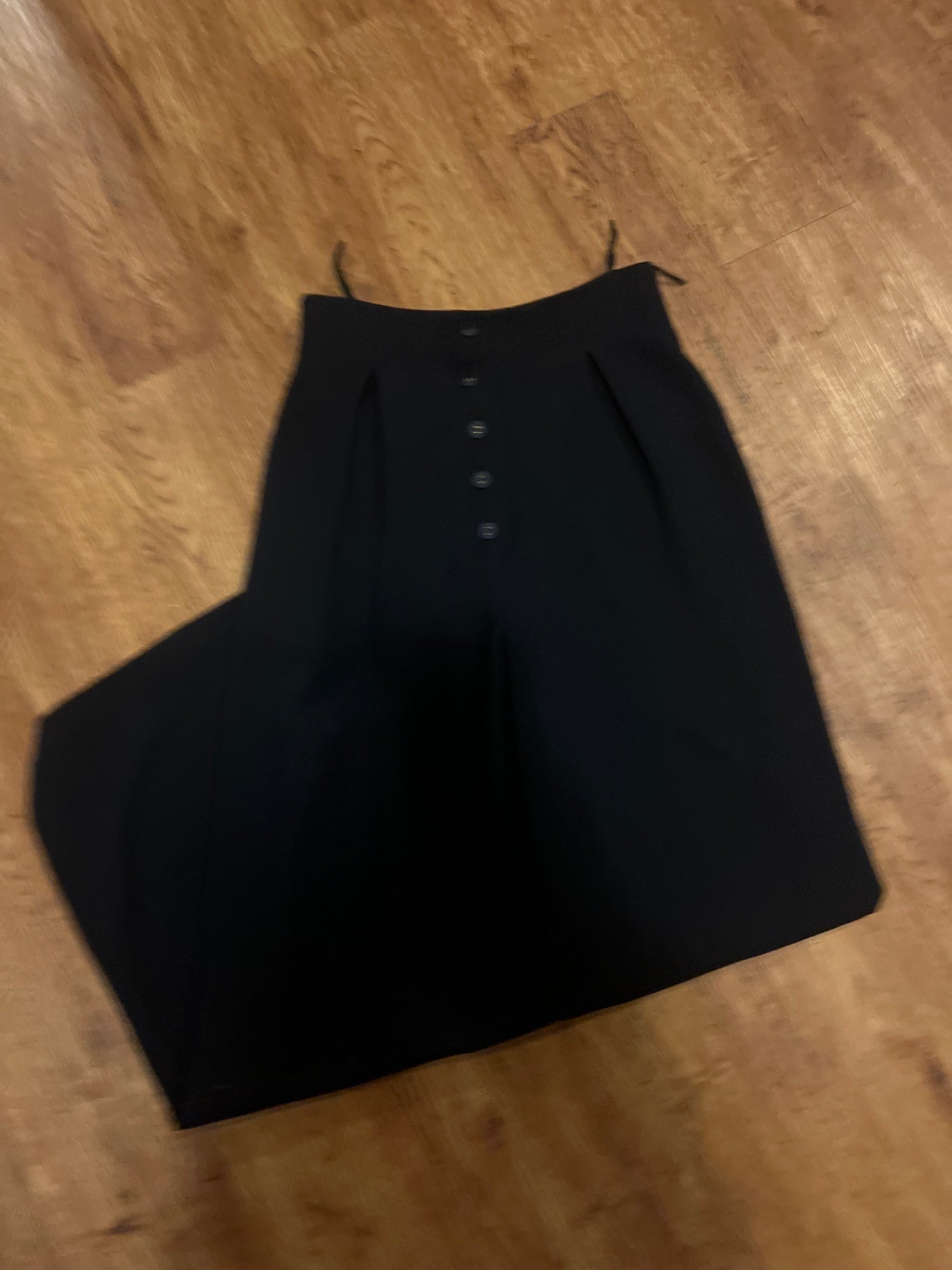 Vera Mont Hose Blau Schwarz Gr.: L