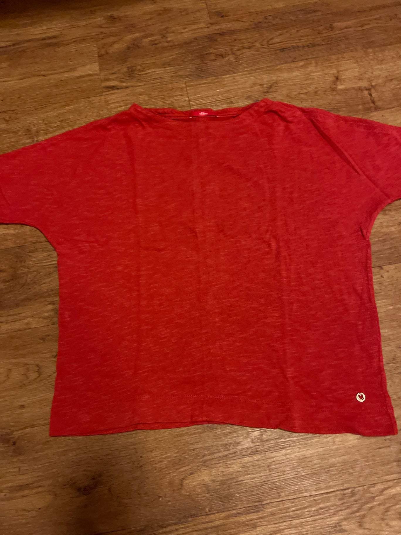s.Oliver T-Shirt Rot Gr.: S
