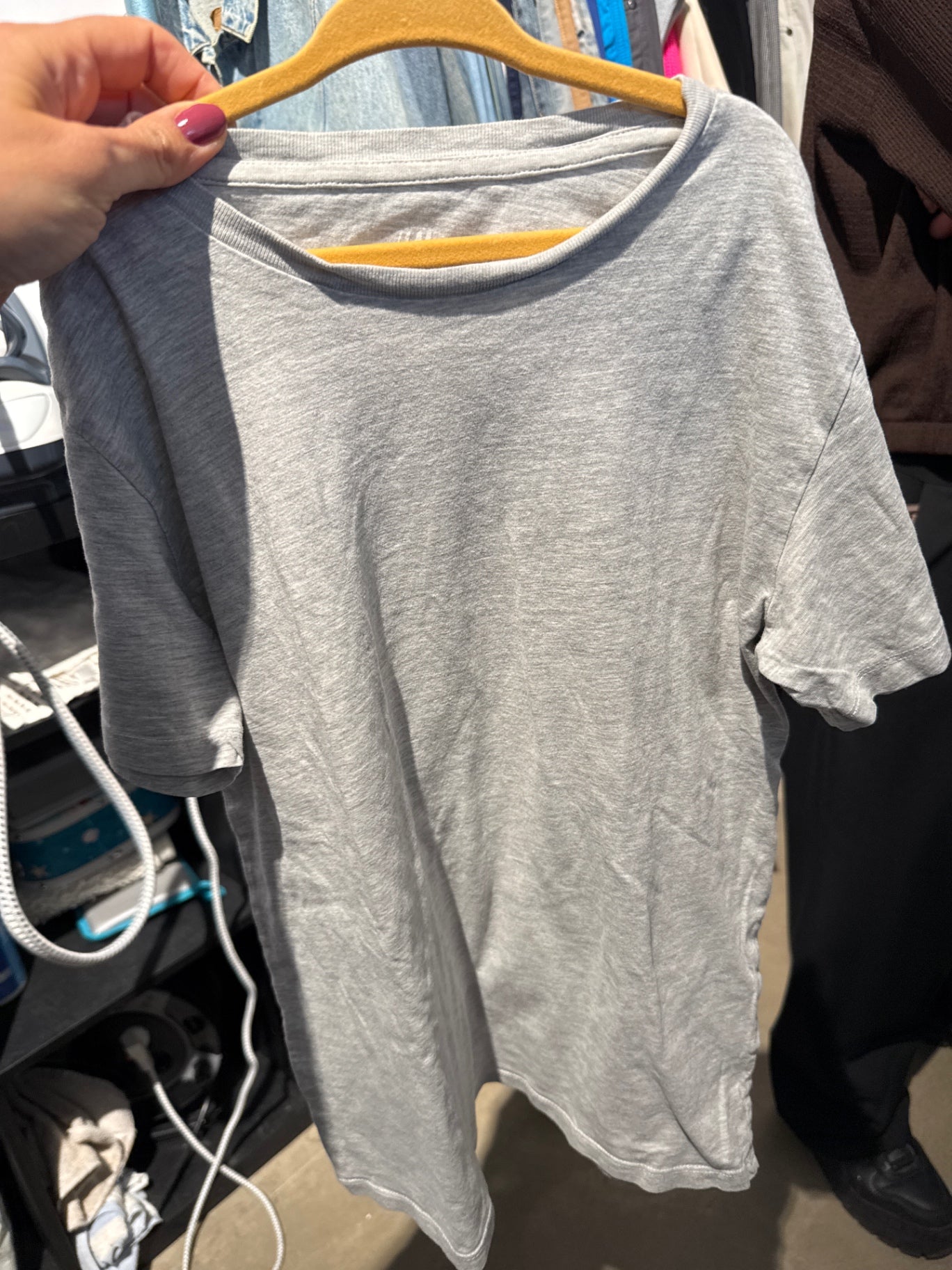 H&M T-Shirt Grau Gr.: 152