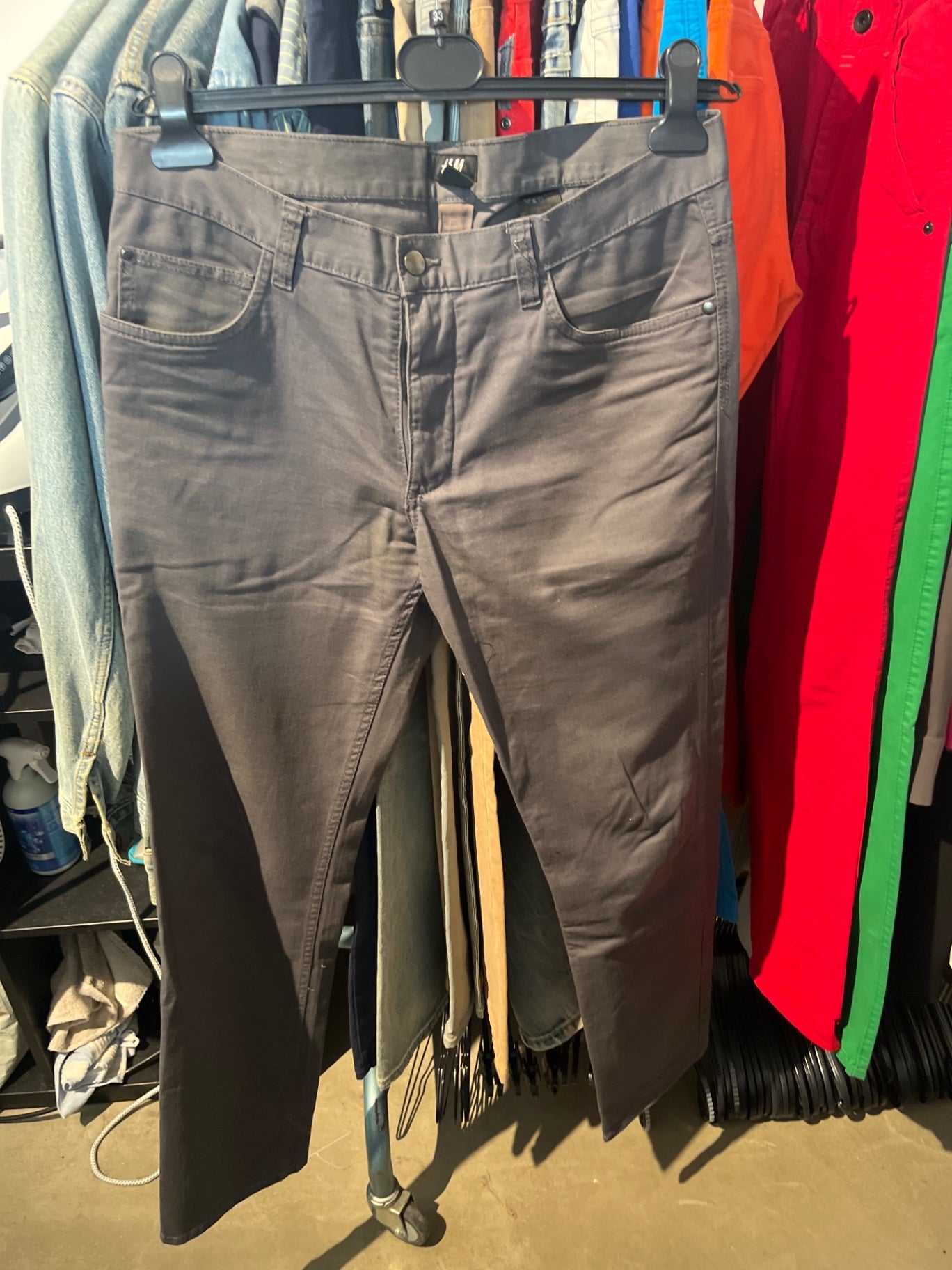 H&M Hose Grau Gr.: 33