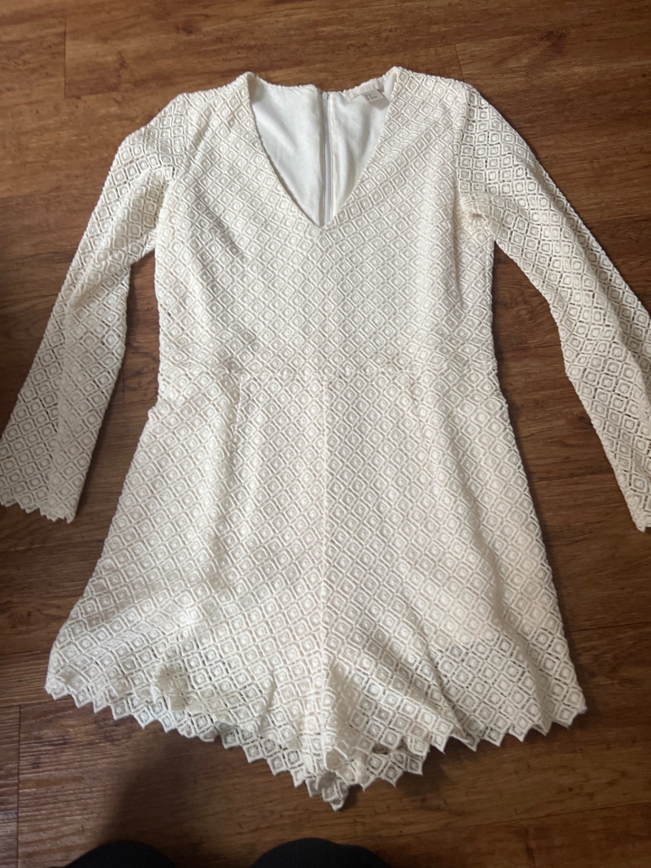 H&M Jumpsuit Weiß Gr.: M