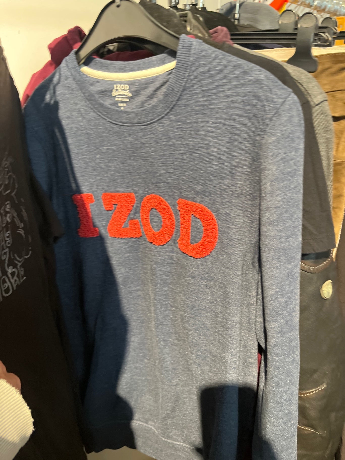 IZOD Sweatshirt Blau Gr.: S