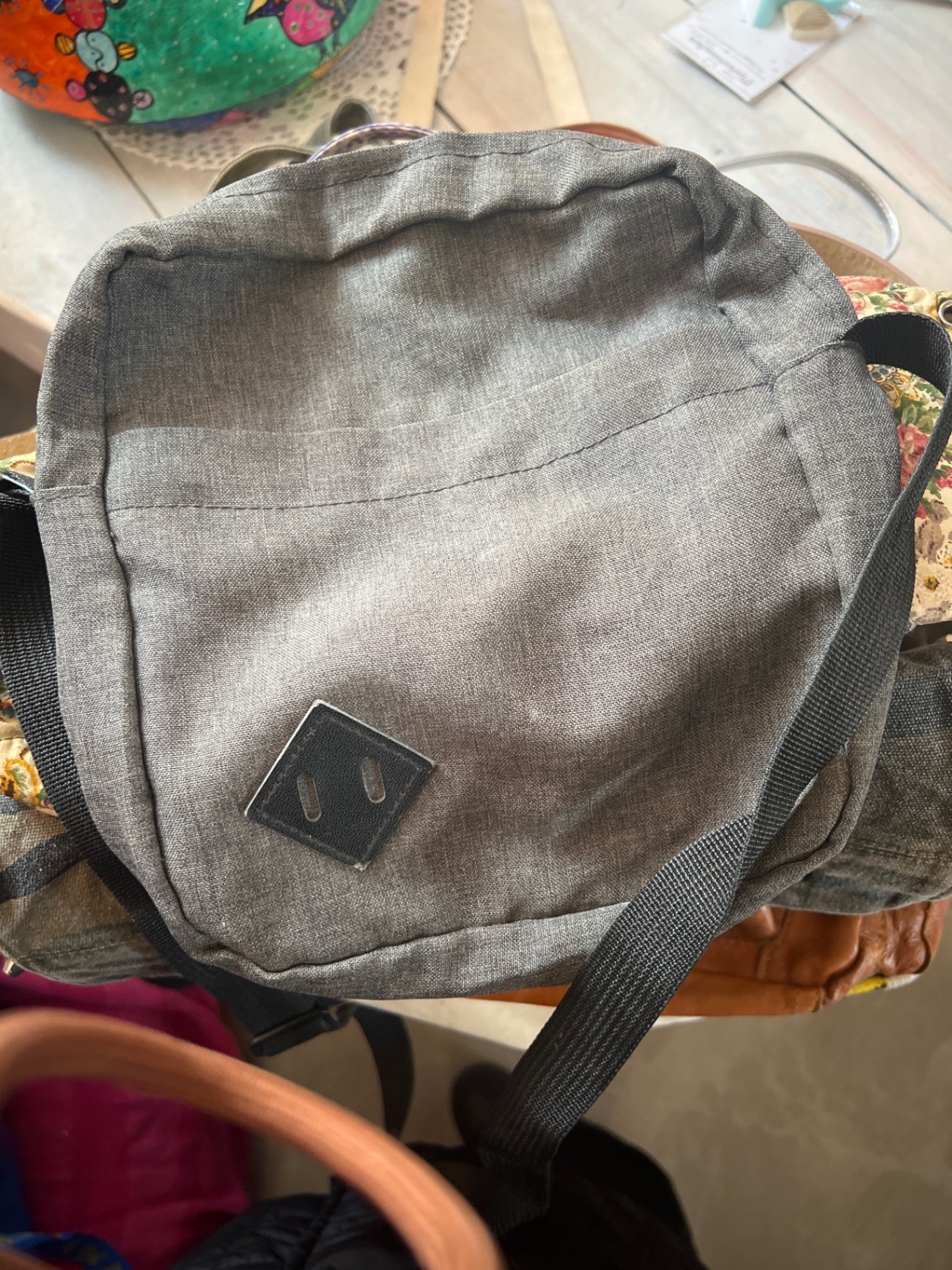 Tasche Grau