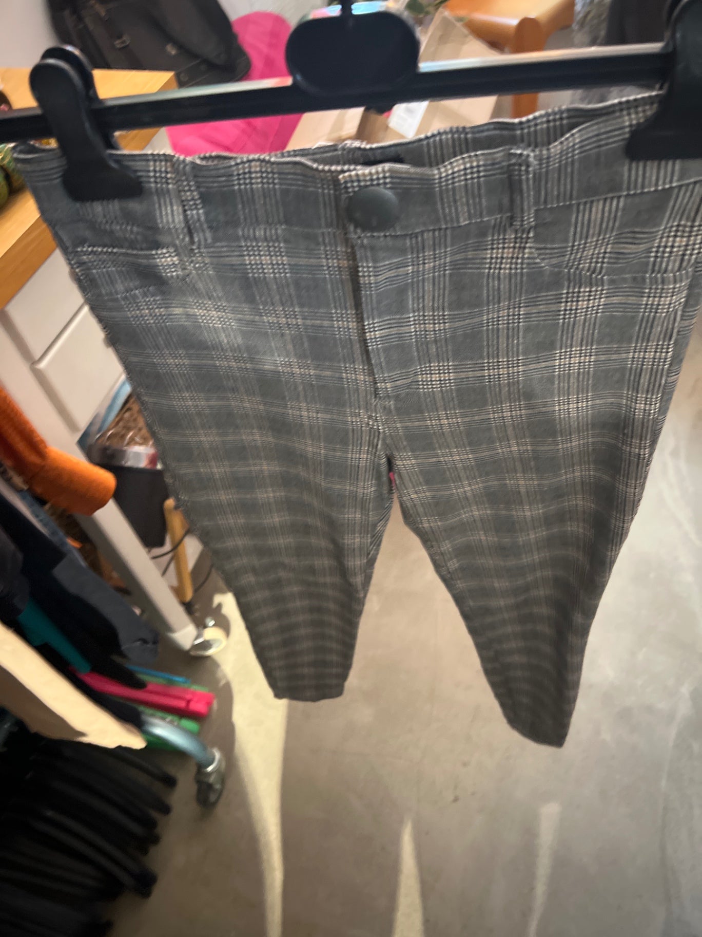 Zara Hose Karomuster Gr.: M