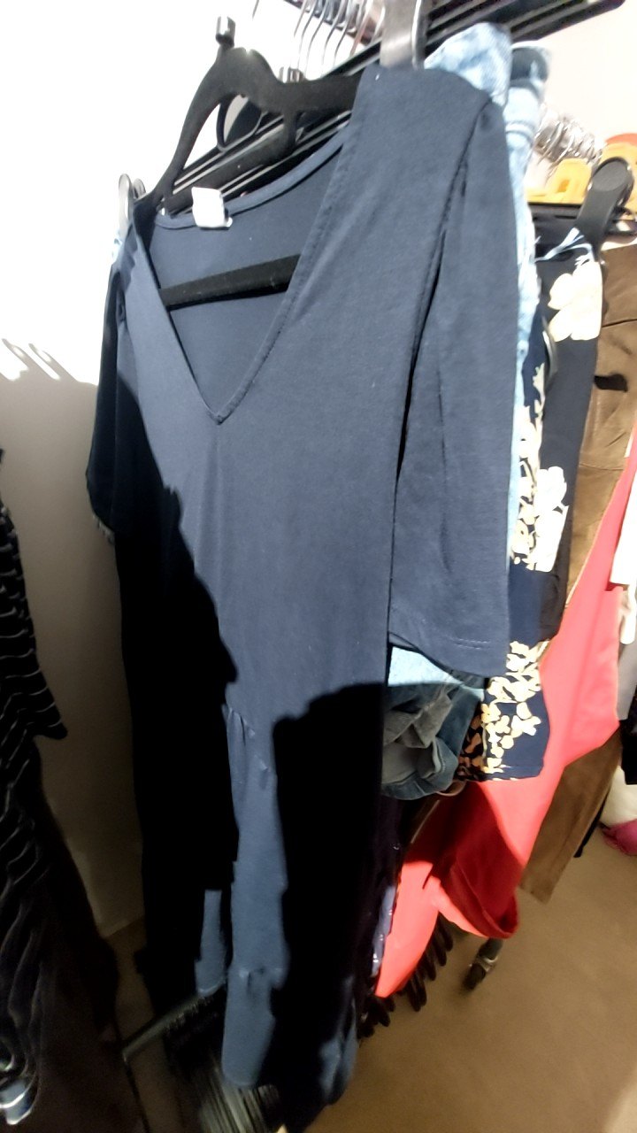 VILA Kleid Dunkelblau Gr.: L