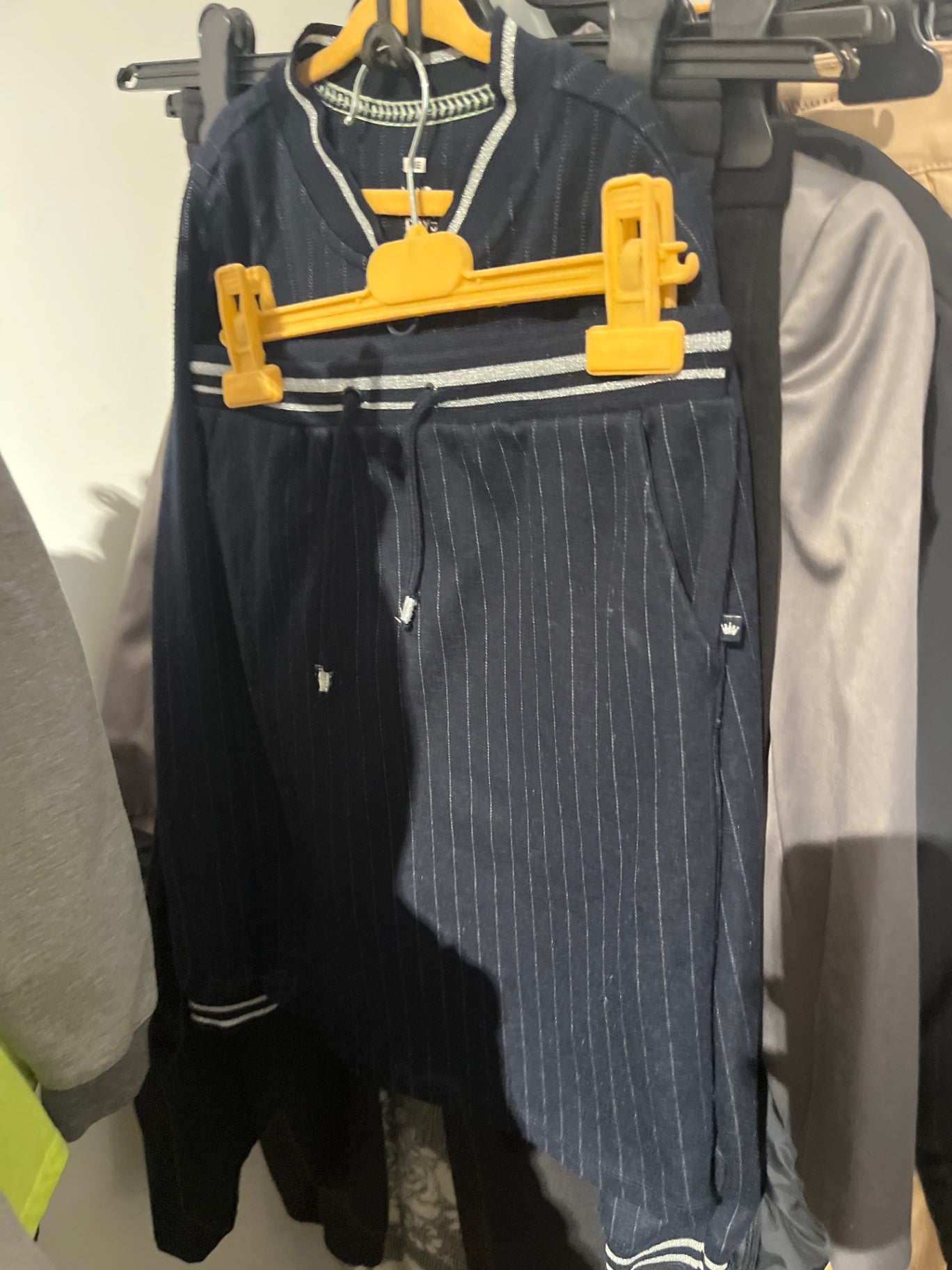 WE Set Jacke+Rock Dunkelblau:146