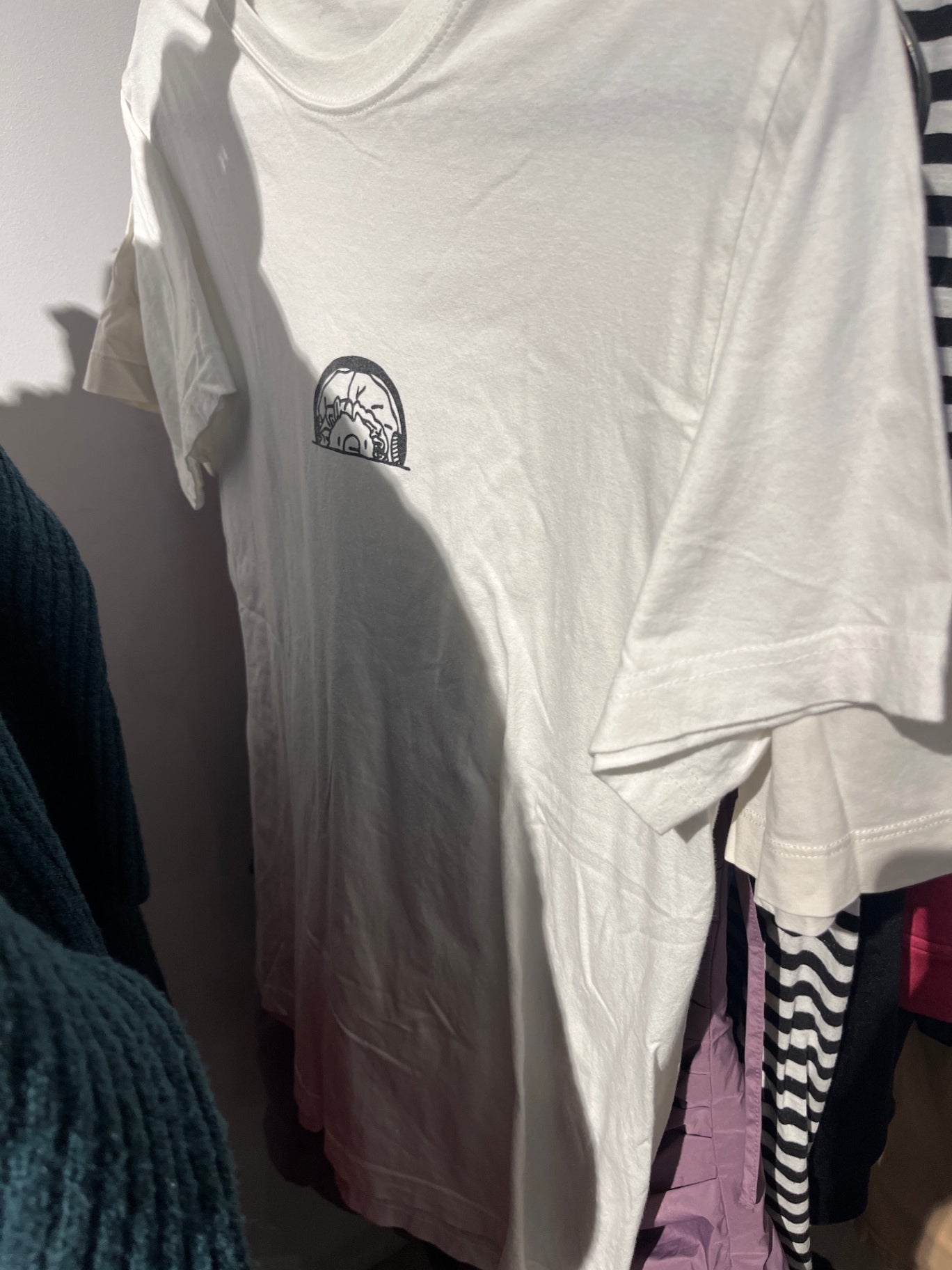 T-Shirt Weiß Gr.: S
