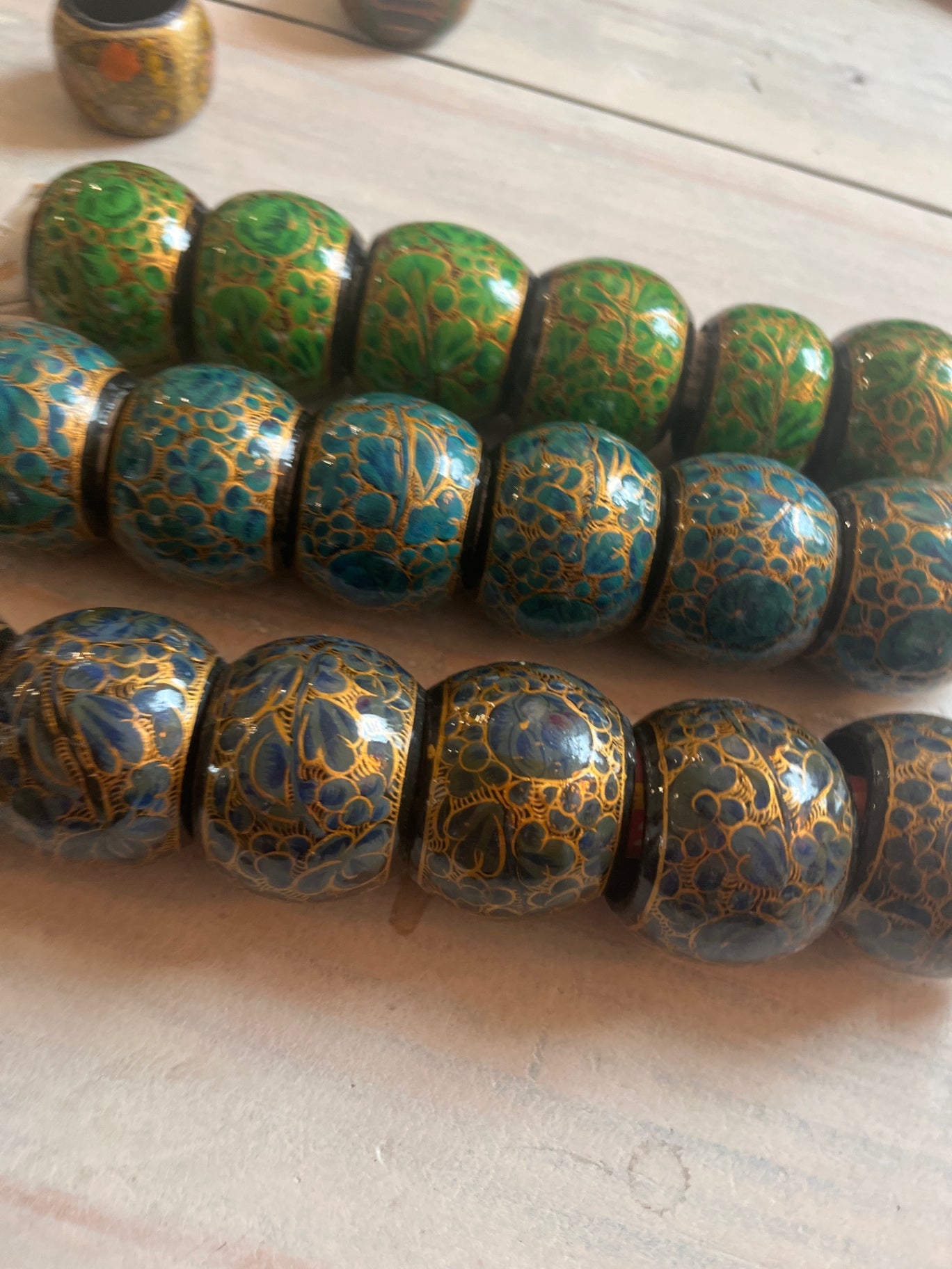 Handmade Serviettenringe Set