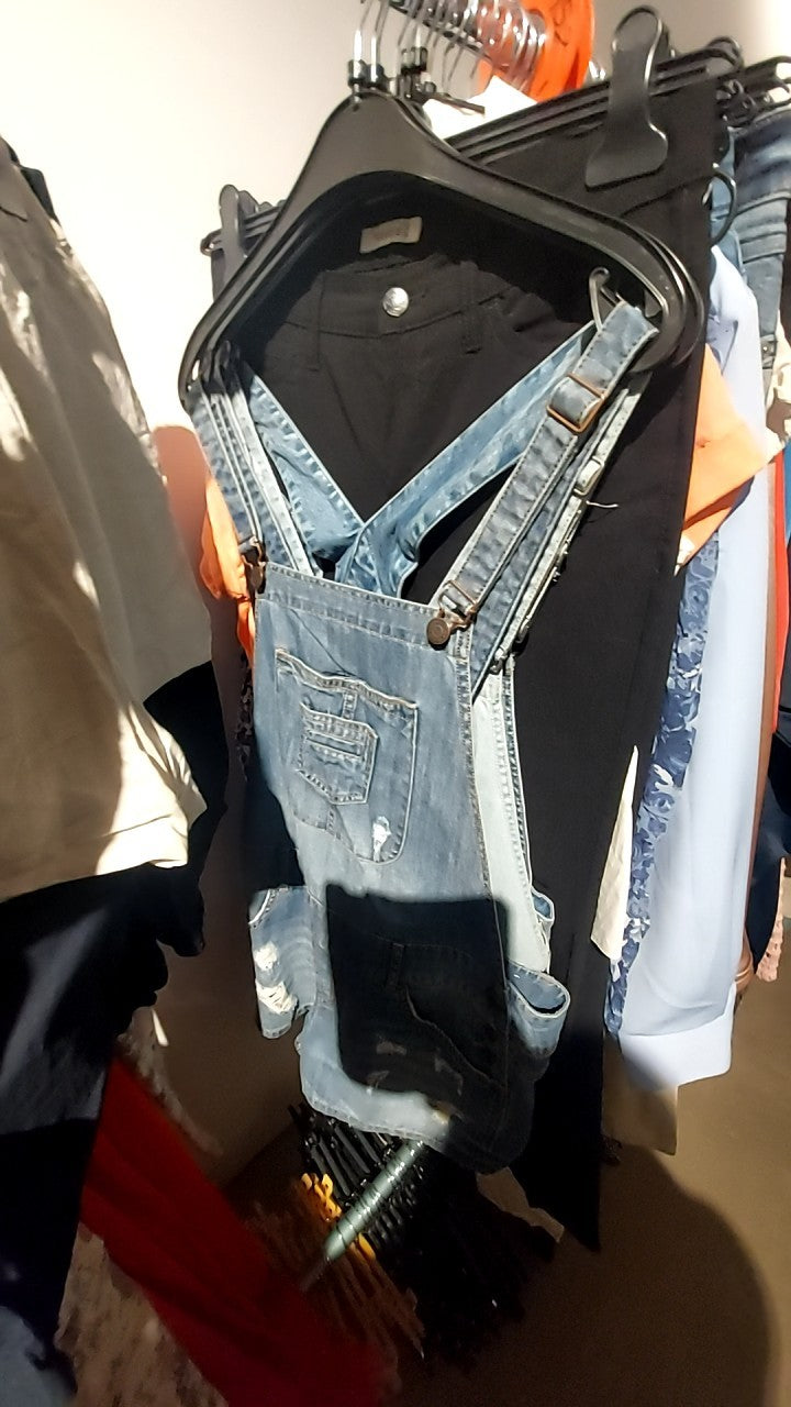 FB SISTER Latzhose Denim Gr.: XL
