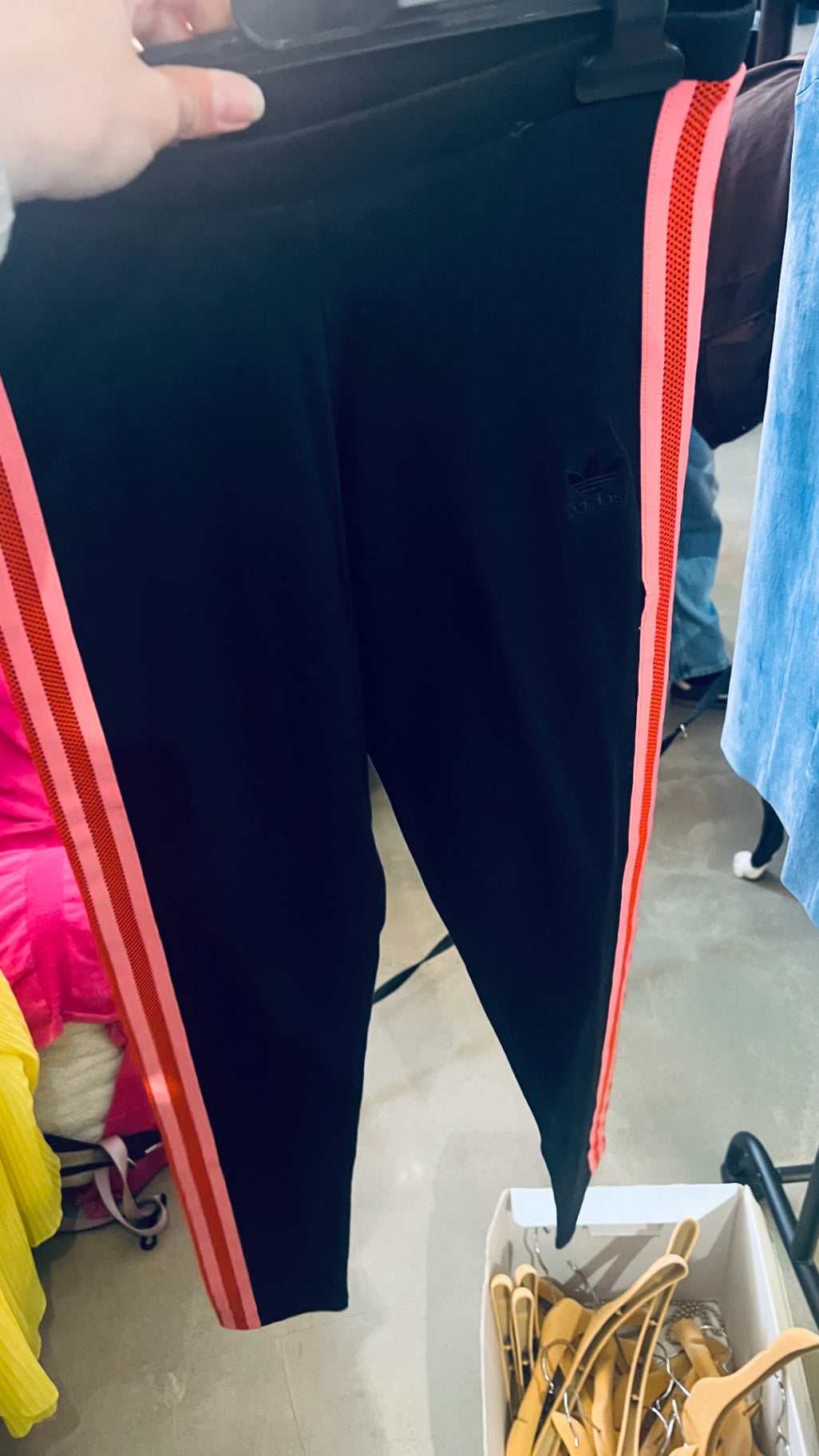 Adidas Leggings Schwarz Gr.: S